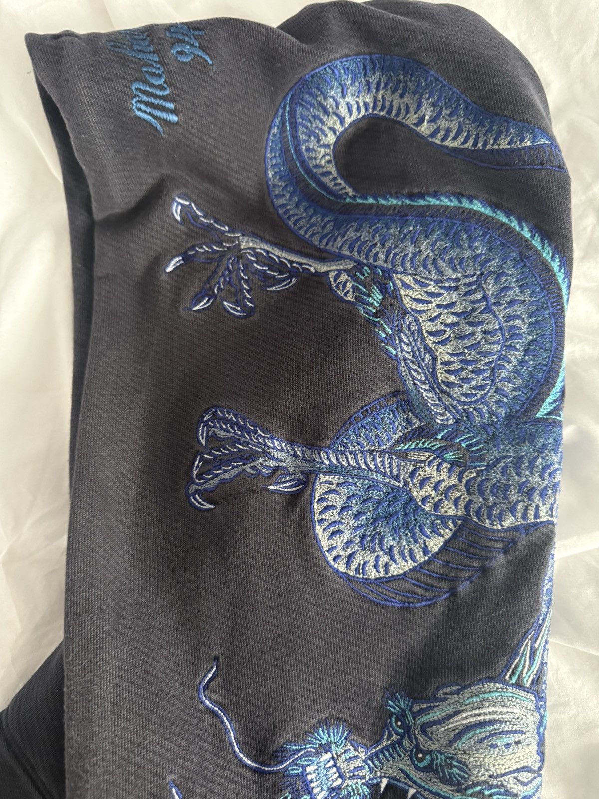 Maharishi Water Dragon Embroidered Hoodie Size US L / EU 52-54 / 3 - 2 Thumbnail