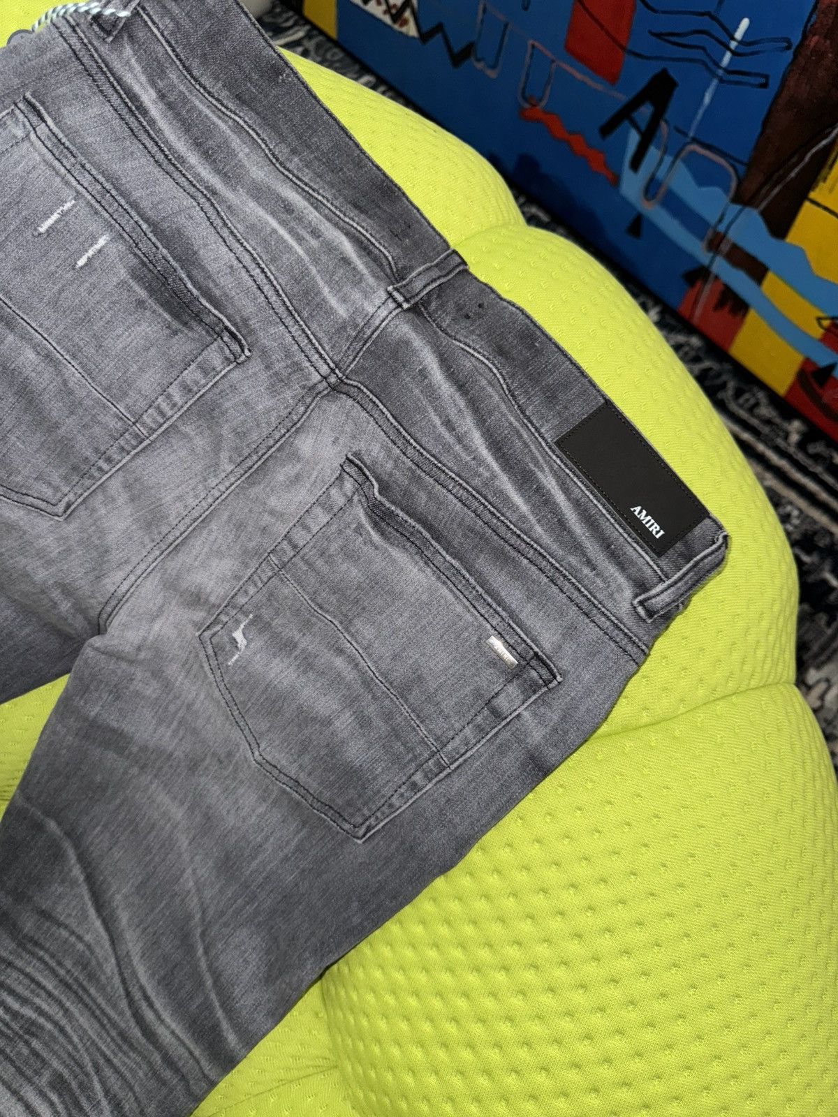 Amiri Amiri mx1 grey jeans Size US 38 / EU 54 - 9 Thumbnail