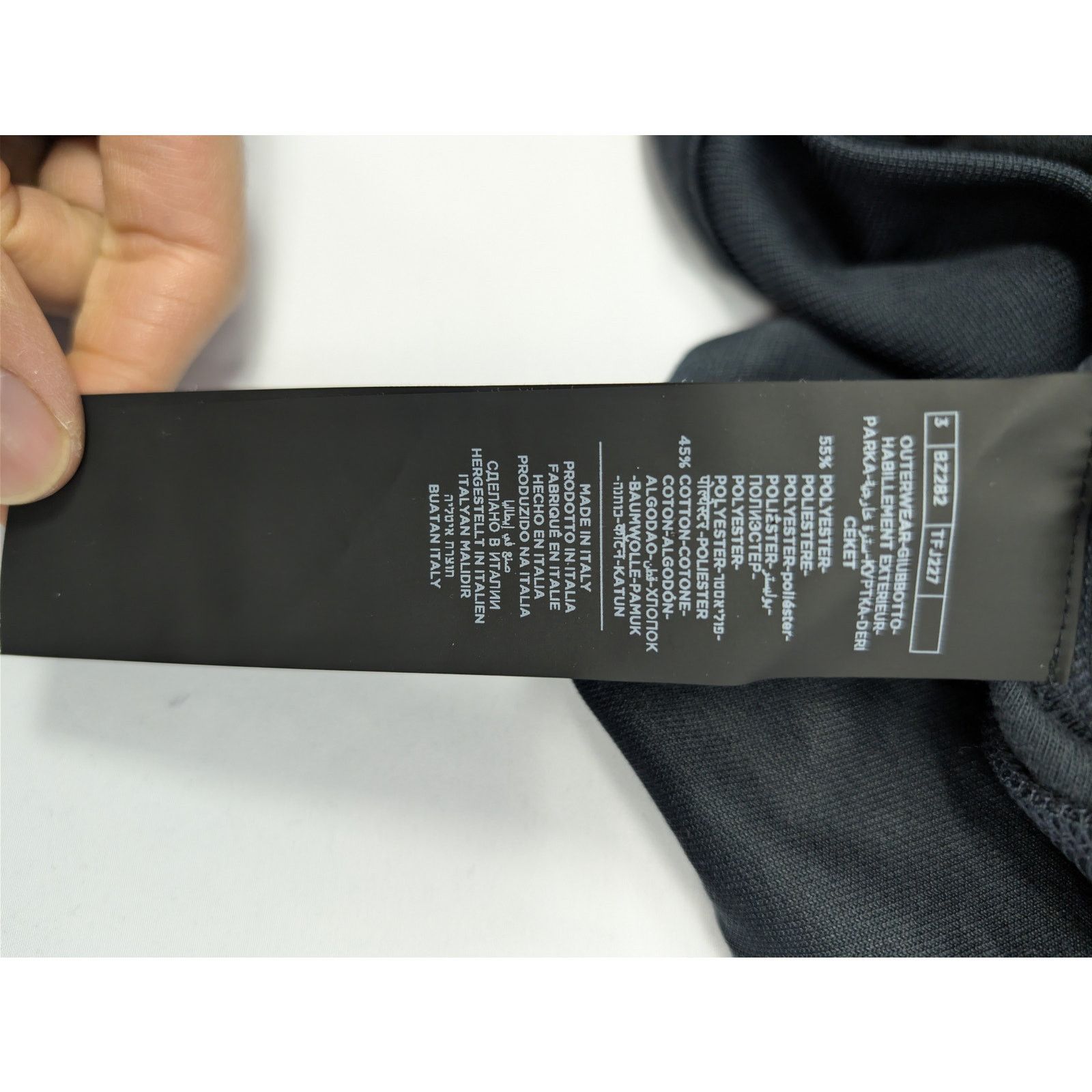 Tom Ford o1rshd1 CC20 High Neck Zip-Up Track Jacket in Black Size US M / EU 48-50 / 2 - 16 Thumbnail