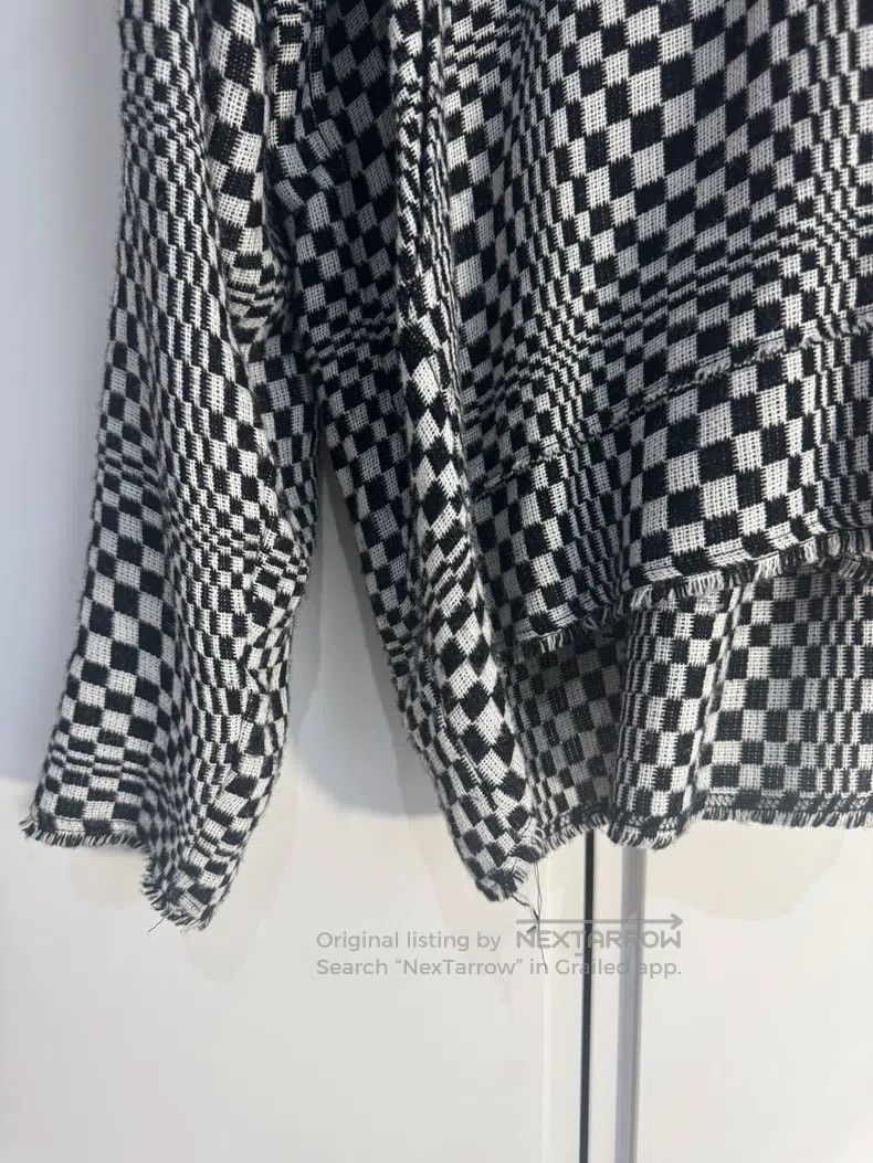 Song For The Mute Song For The Mute Black and White Checkerboard Hoodie Size US M / EU 48-50 / 2 - 5 Thumbnail