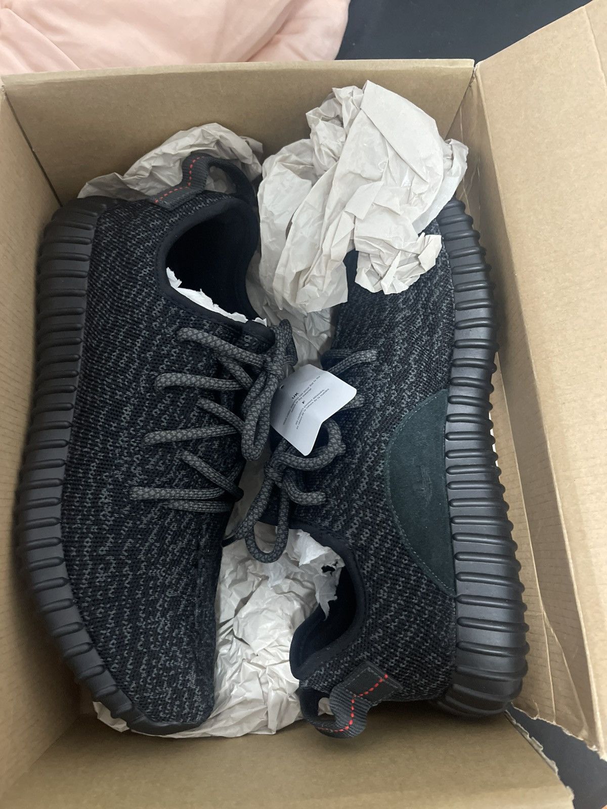 Yeezy Yeezy Pirate Black 350 OG version 2016 edition size 8 Size US 8 / EU 41 - 1 Thumbnail