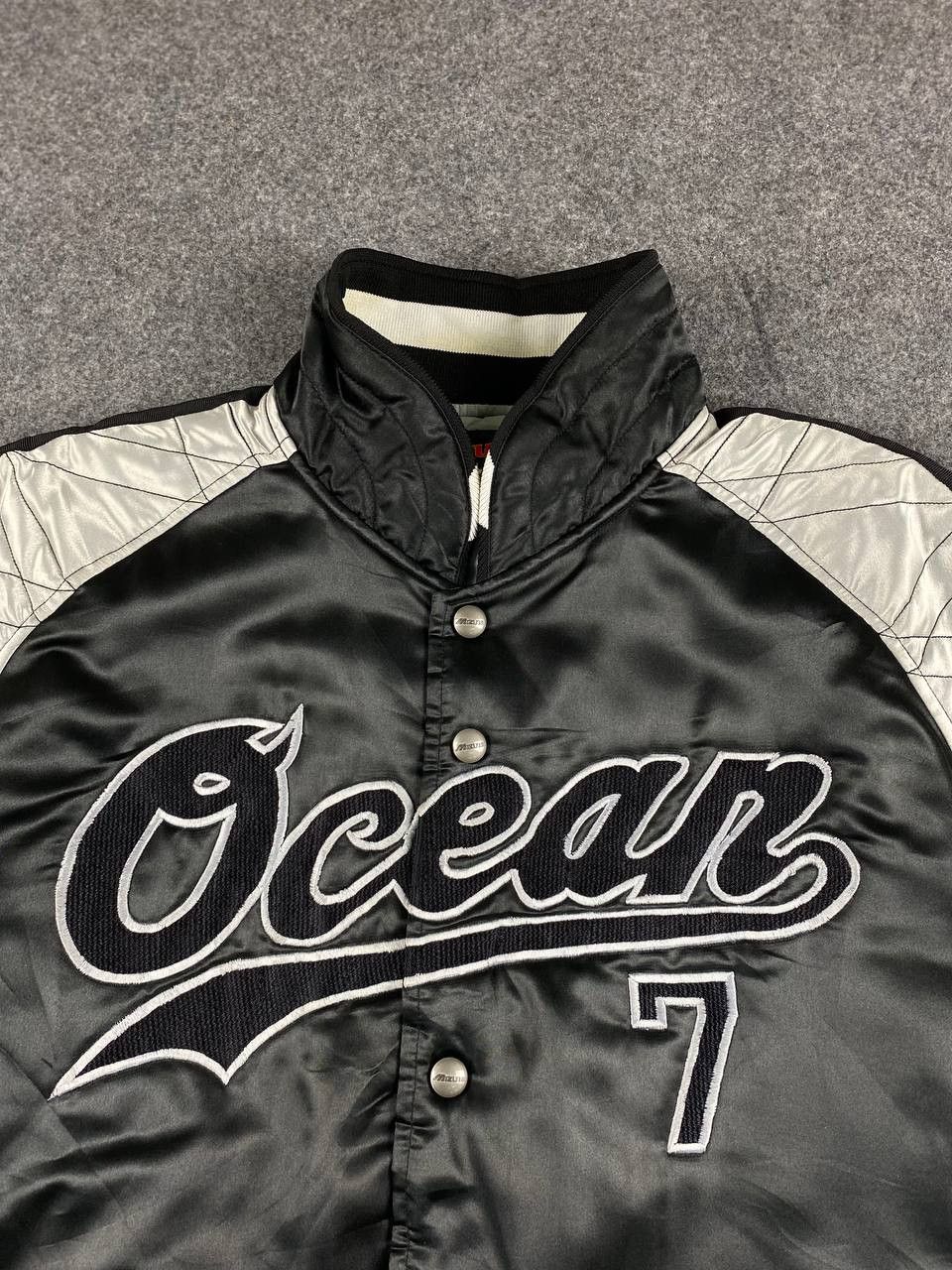 Mizuno vintage mizuno ocean baseball team bomber jacket nice design Size US L / EU 52-54 / 3 - 2 Thumbnail