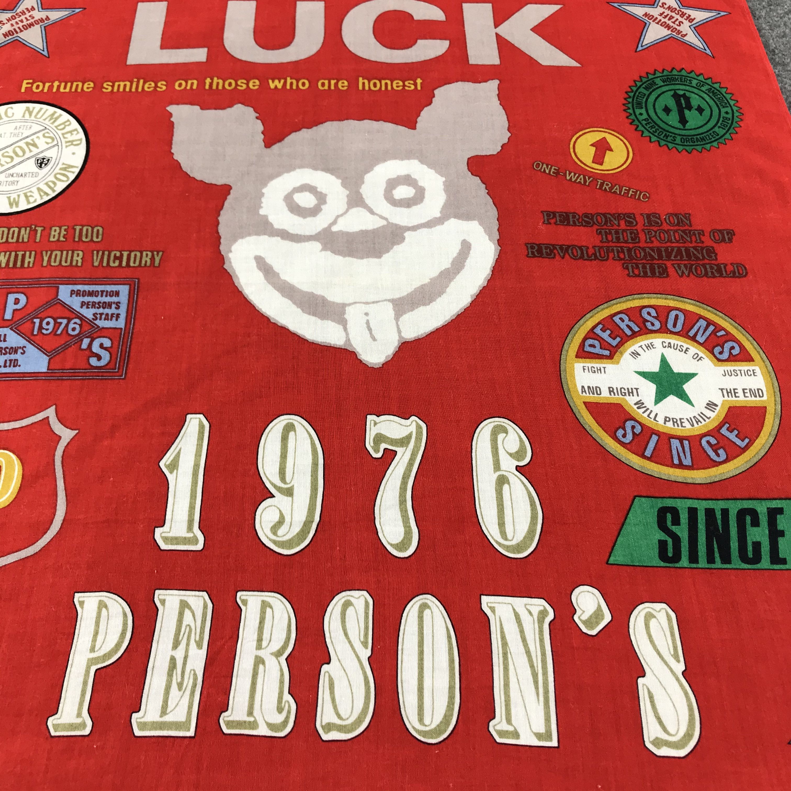 PERSON'S Person's Handkerchief Neckerchief Bandana H274 Size ONE SIZE - 10 Thumbnail