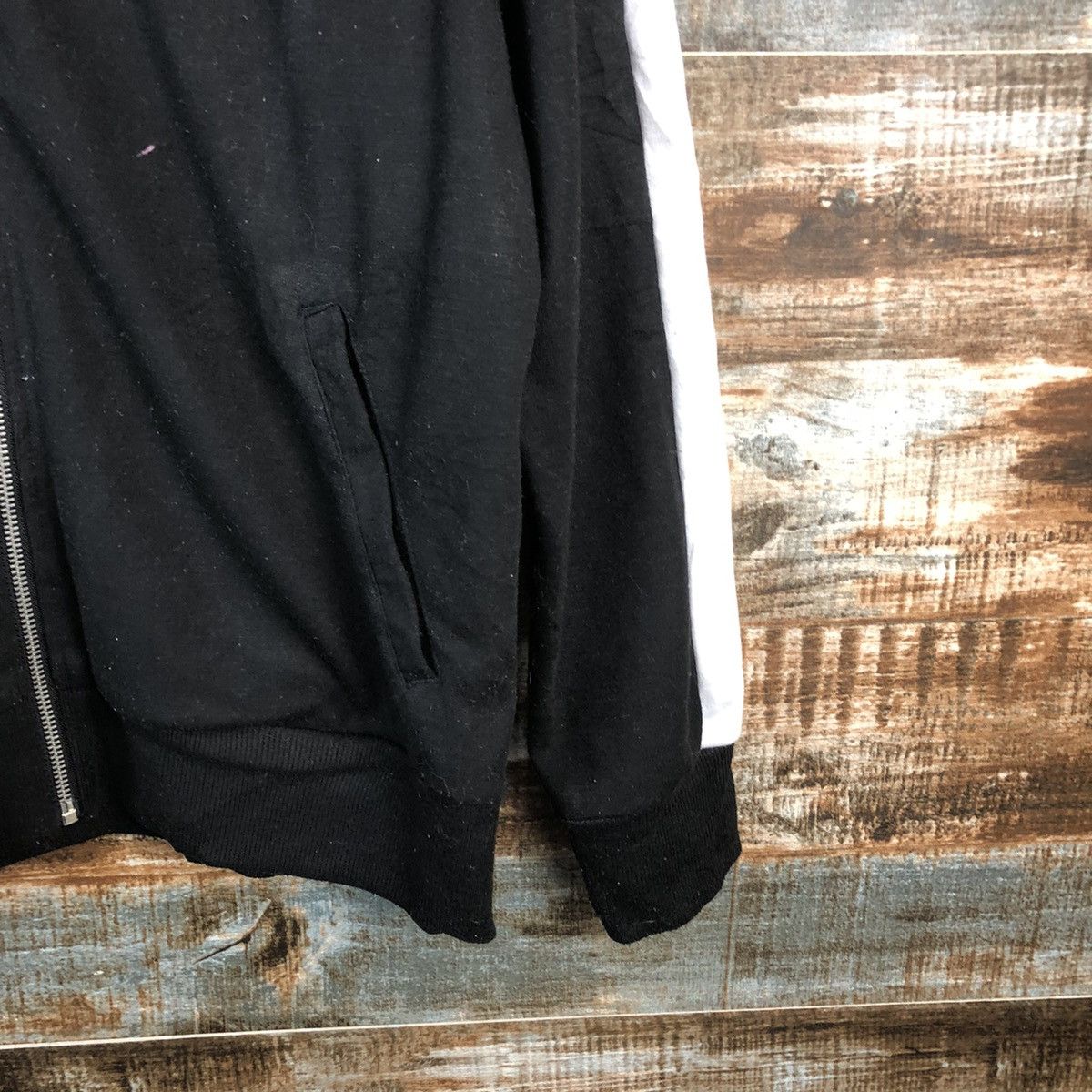 Japanese Brand × Vintage Avail Avant Garde Black Sweather #A1927 Size US L / EU 52-54 / 3 - 8 Thumbnail