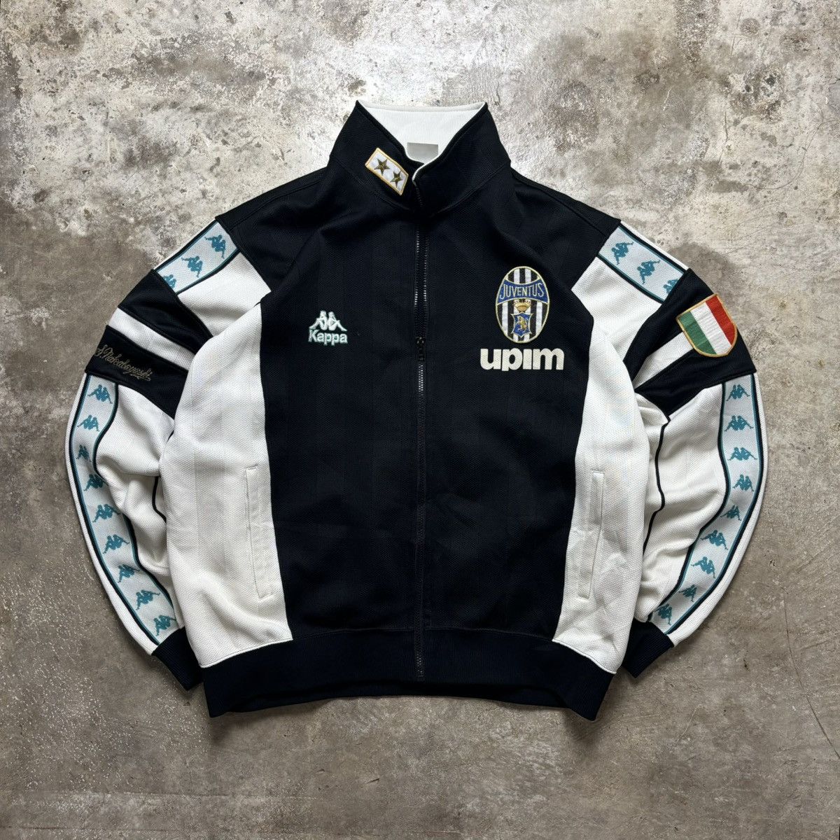 Kappa Vintage Rare 1992-93 Kappa Juventus Danone Zip Jacket | Grailed