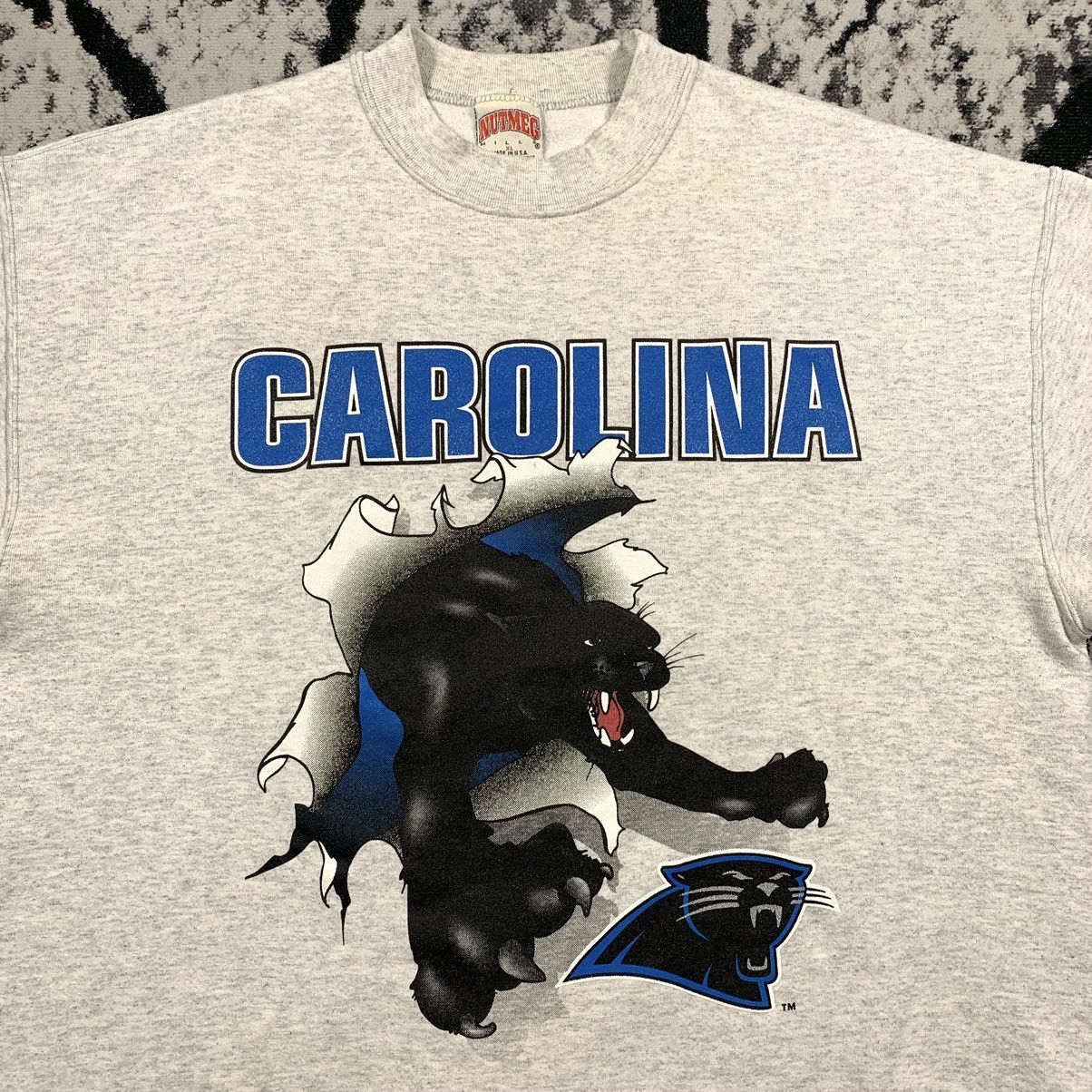Nutmeg Vintage 1993 Nutmeg Carolina Panthers Crewneck Sweatshirt Size US XL / EU 56 / 4 - 5 Thumbnail