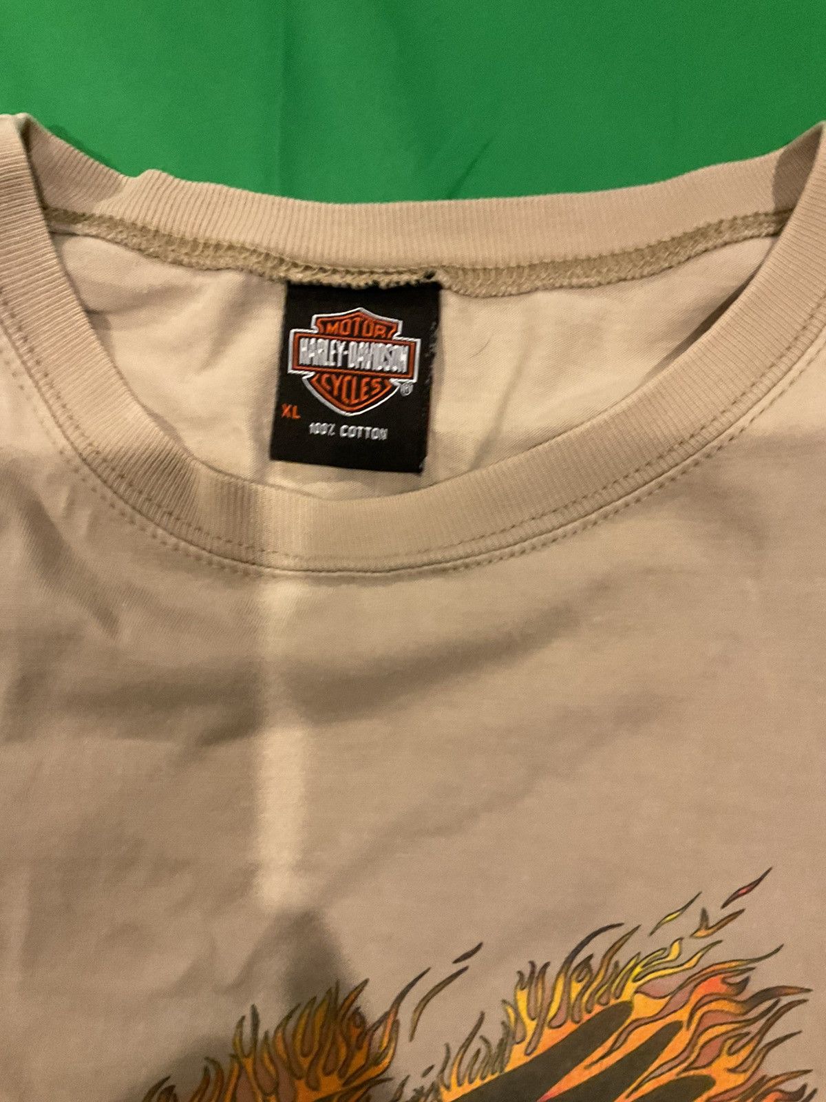 Harley Davidson × Vintage Harley Davidson Big Twin Aruba tee Size US XL / EU 56 / 4 - 3 Thumbnail