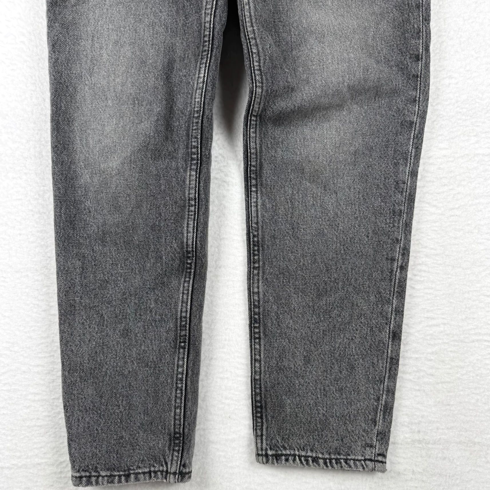 Levi's Levi's Premium 80s Mom Jeans Women's 25 High Waist Washed Black Denim Jeans Size 42" / US 20 - 3 Thumbnail