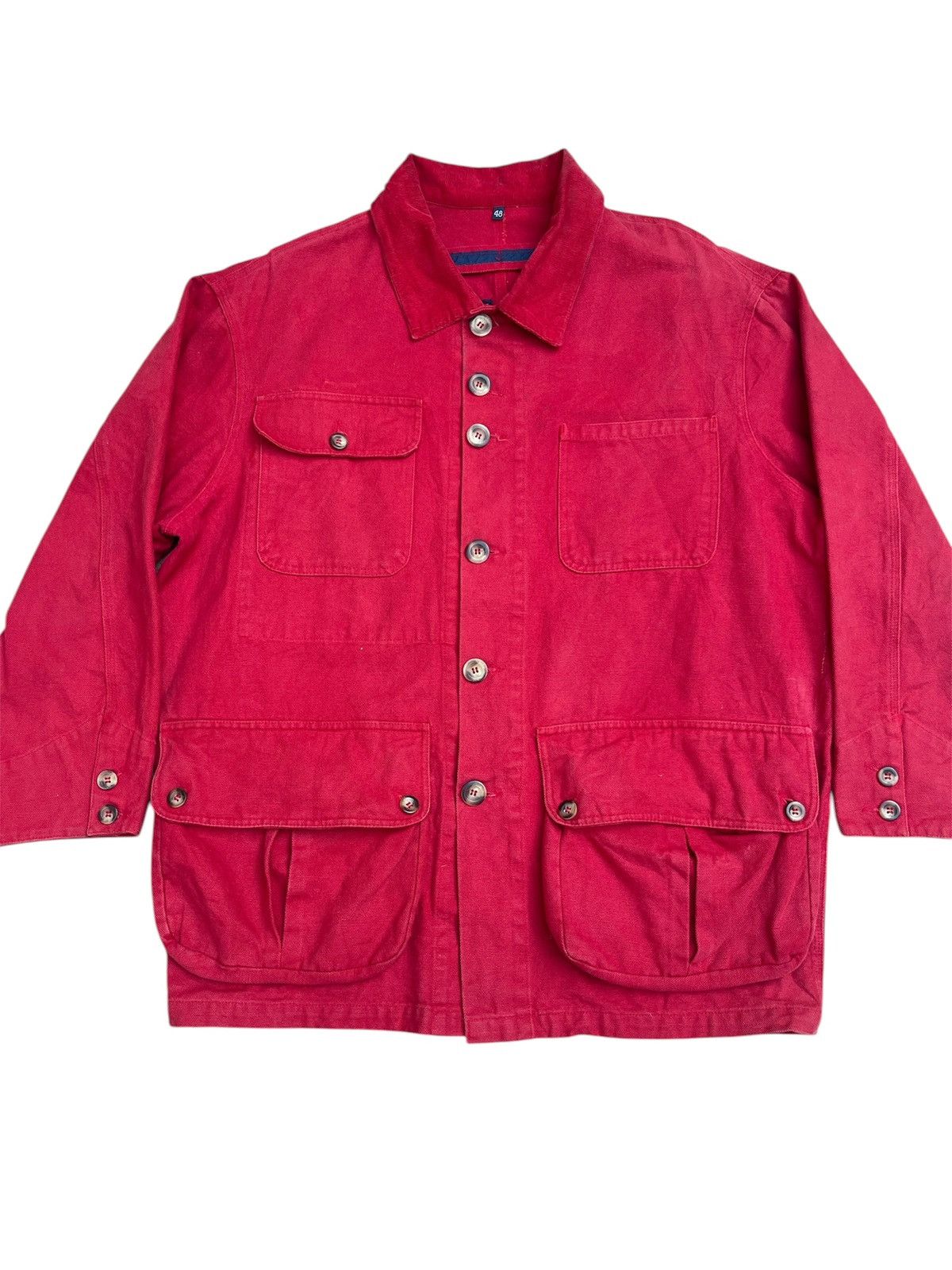 Issey Miyake × Japanese Brand × Vintage Vintage Hidalgo Jacket Rare Italian Design Multiple Pockets Size US L / EU 52-54 / 3 - 4 Thumbnail