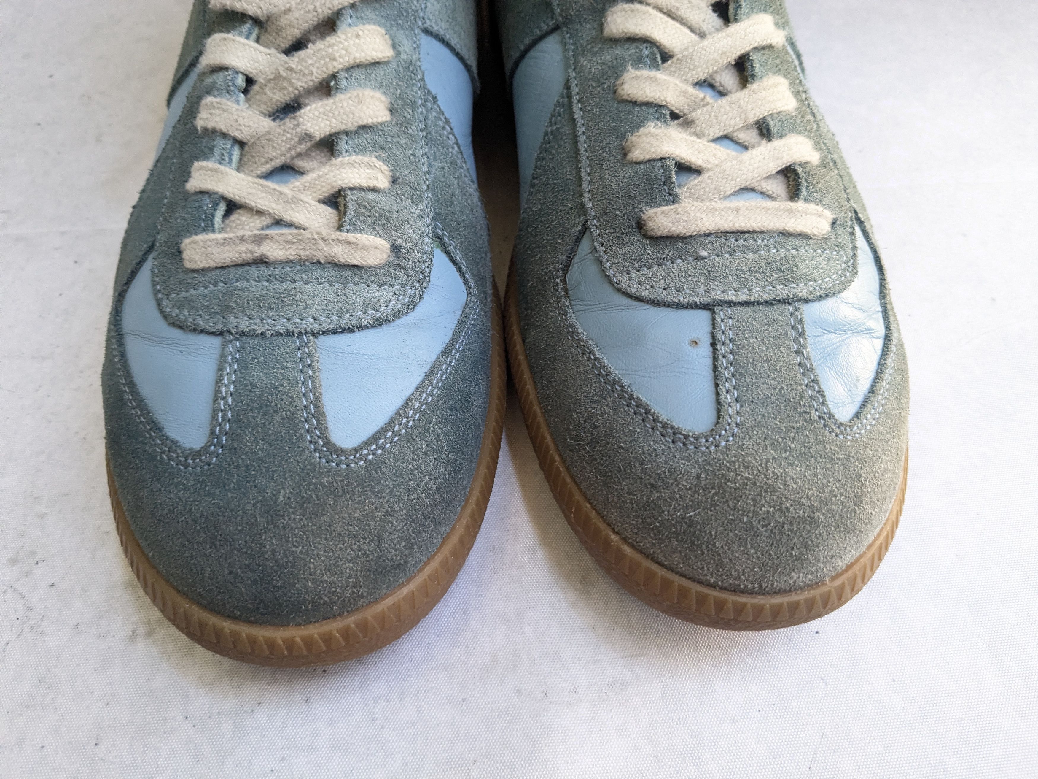 Maison Margiela Maison Margiela Replica GAT Blue 11 44 High Tops Gum Size US 11 / EU 44 - 3 Thumbnail