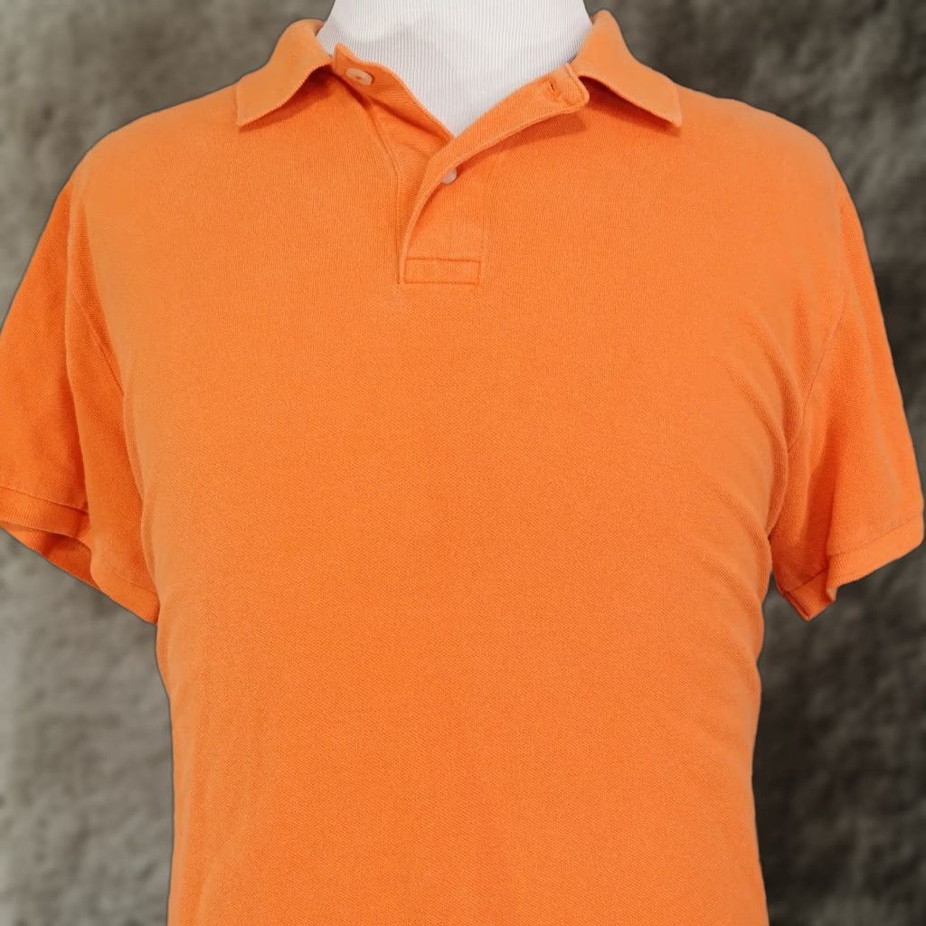 Gap Gap Polo Shirt Mens XL Orange Classic Fit Short Sleeve Cotton T2 Size US XL / EU 56 / 4 - 1 Thumbnail