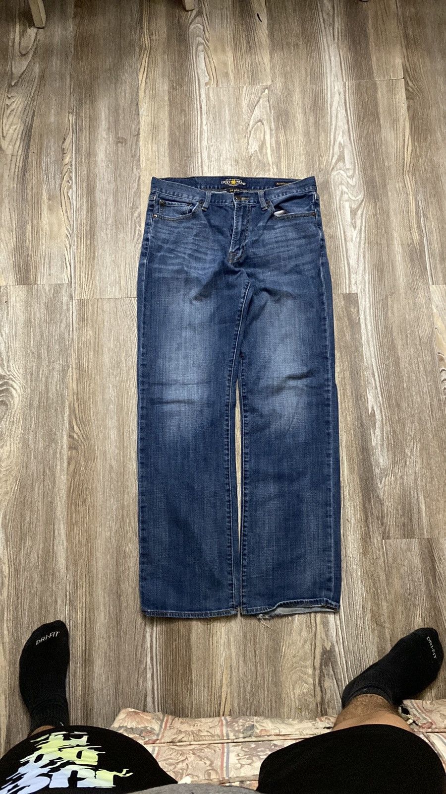 Lucky Brand × Vintage Lucky baggy jeans Size US 34 / EU 50 - 1 Thumbnail