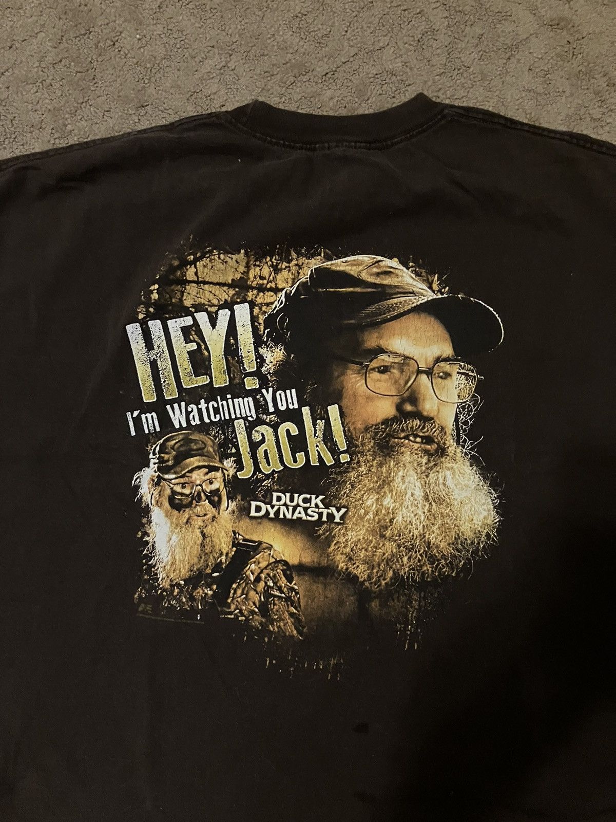 Vintage Brown Duck Dynasty Uncle Si Tee Shirt Size US XXL / EU 58 / 5 - 4 Thumbnail