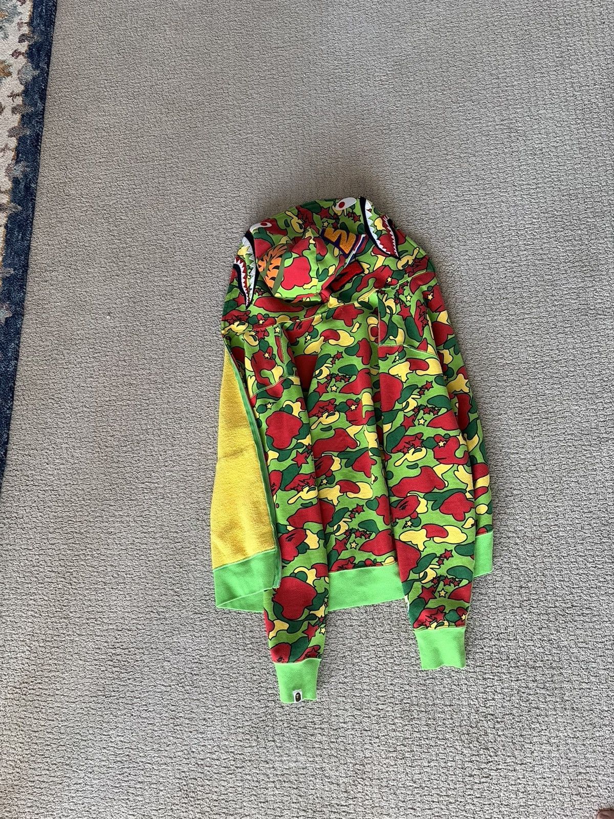 Bape Bape psych camo hoodie Size US L / EU 52-54 / 3 - 7 Thumbnail