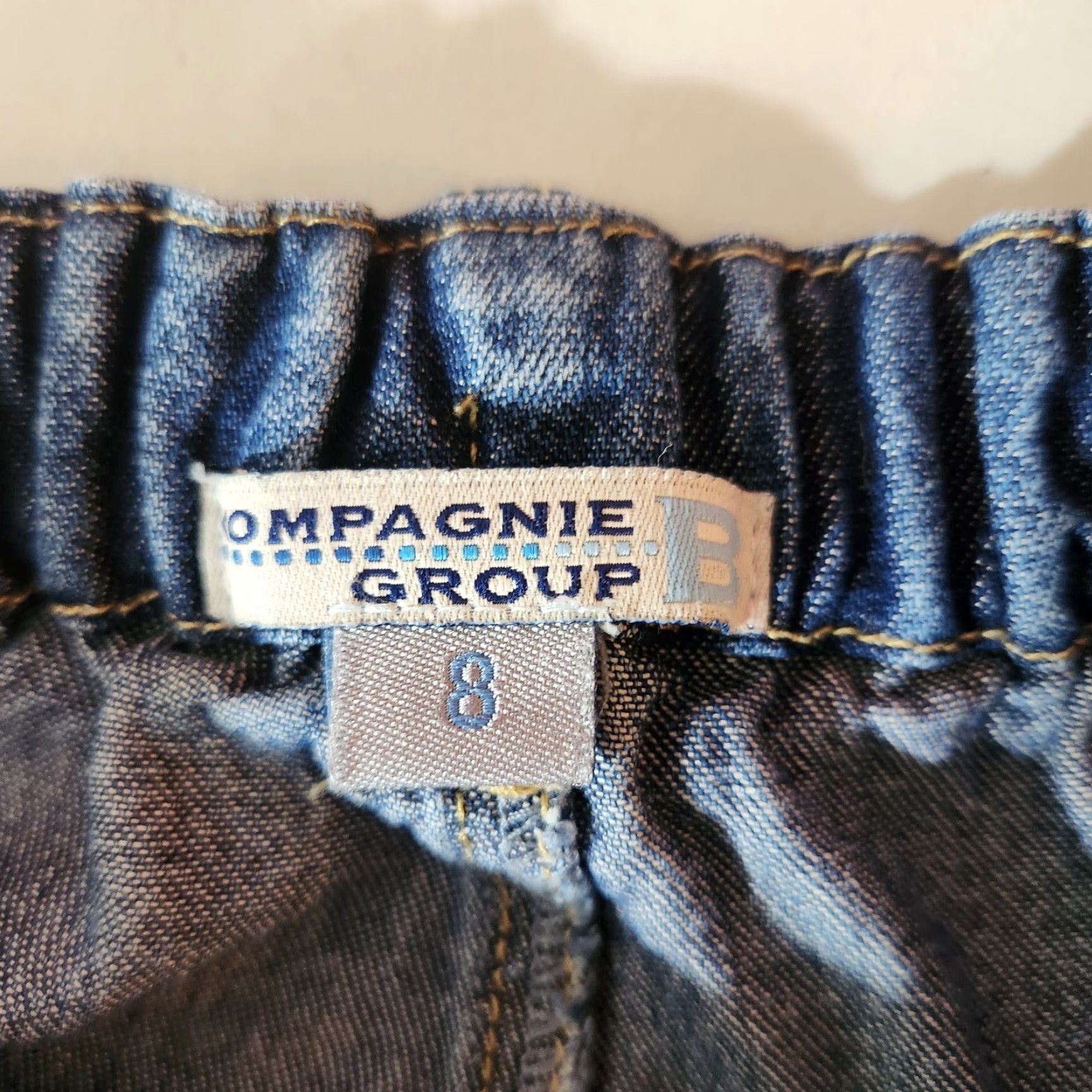 Vintage VINTAGE Compagnie Group B Jeans High Rise Pleated Front Elastic Back - Size 8, Denim, Blue, 1990s, USA, Regular, Mens? Size 30" / US 8 / IT 44 - 7 Thumbnail