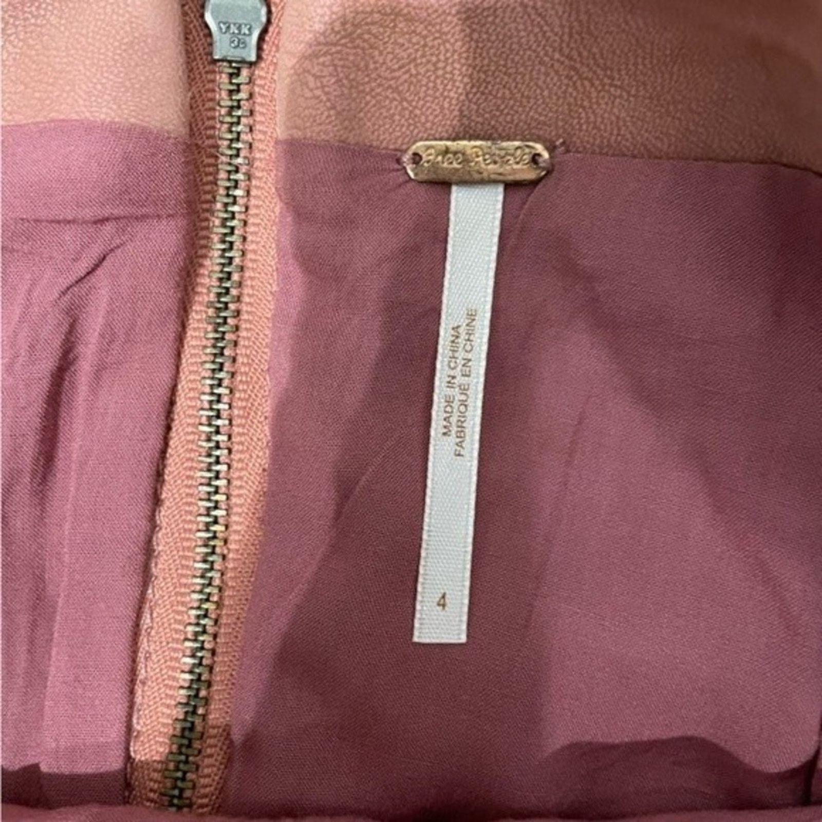 Free People FreePeople vegan suede pink mini skirt, size 4 Size 27" / US 4 / IT 40 - 7 Thumbnail