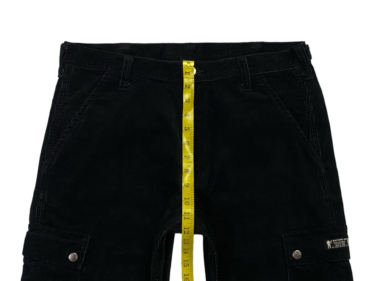 Bape A Bathing Ape Corduroy Cargo Pants Size US 34 / EU 50 - 5 Thumbnail