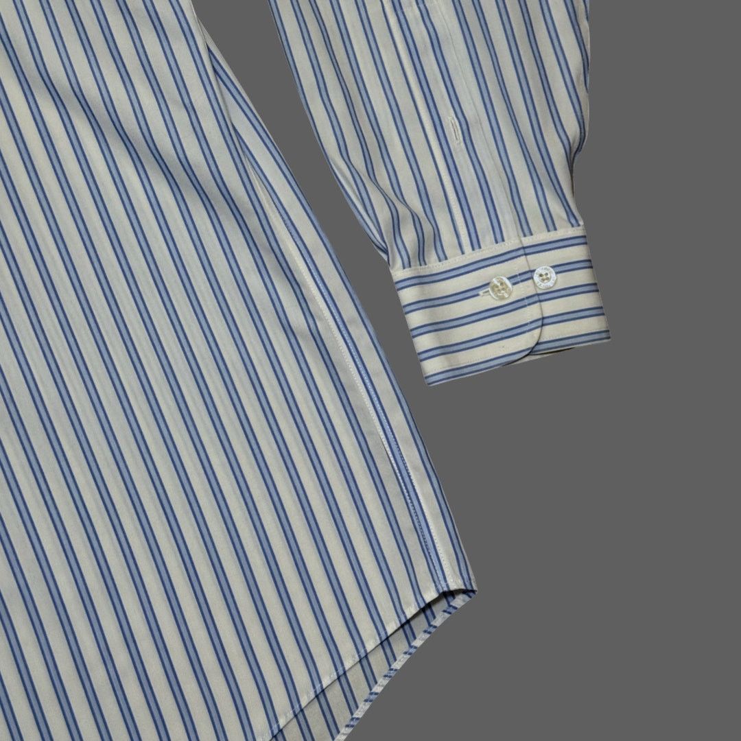 Brooks Brothers Brooks Brothers Original Polo Non-Iron Stripe Shirt M Size US M / EU 48-50 / 2 - 2 Thumbnail