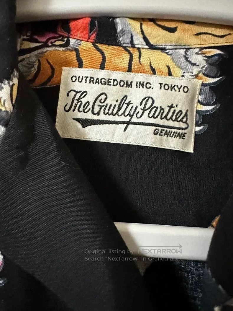 Wacko Maria Wacko Maria Tiger Print Long Sleeve Shirt Size US S / EU 44-46 / 1 - 3 Thumbnail