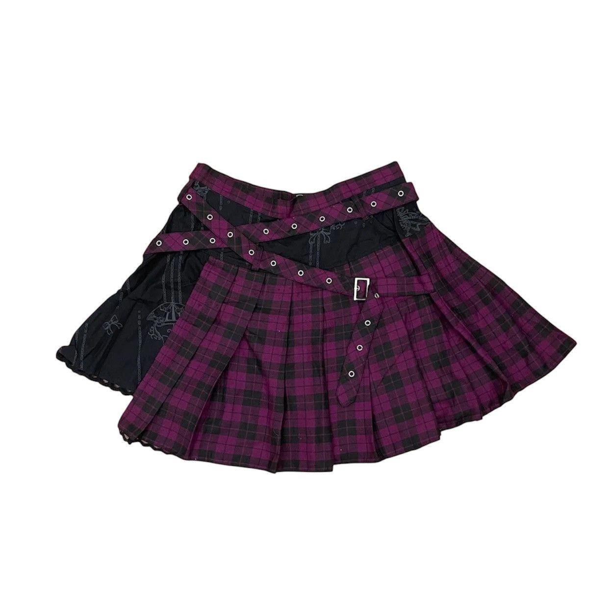Seditionaries RARE‼️ BLOOD STORM Mad Punk Grunge Goth Very Rare Mini Skirts Size 24" / US 00 / IT 34 - 3 Thumbnail