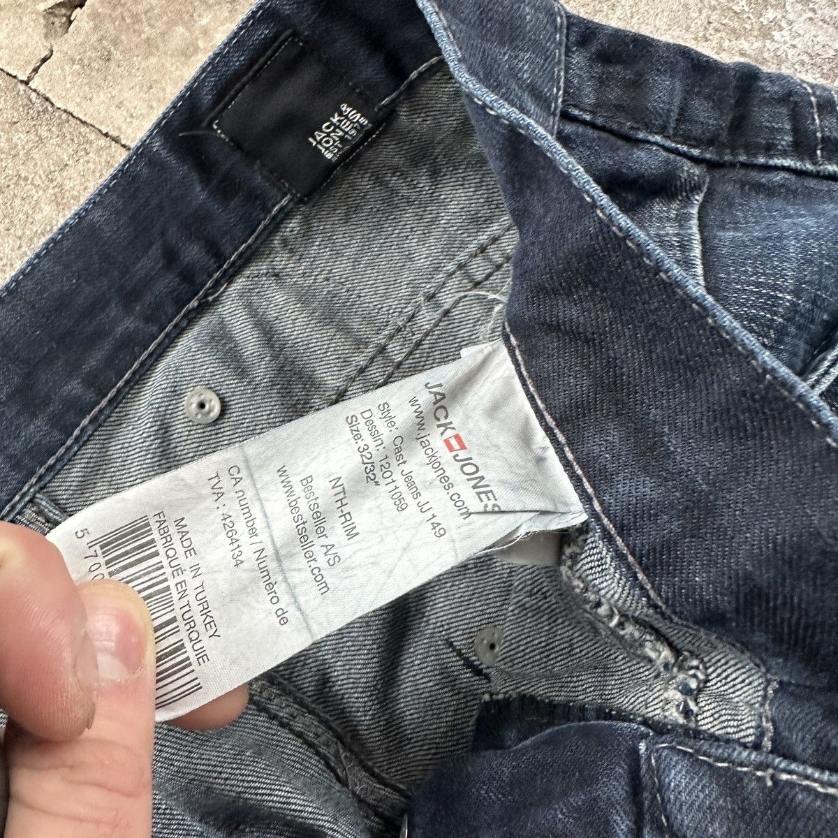 Japanese Brand × Vintage Vintage Jack & Jones Baggy Loose Fit Denim Size US 32 / EU 48 - 8 Thumbnail