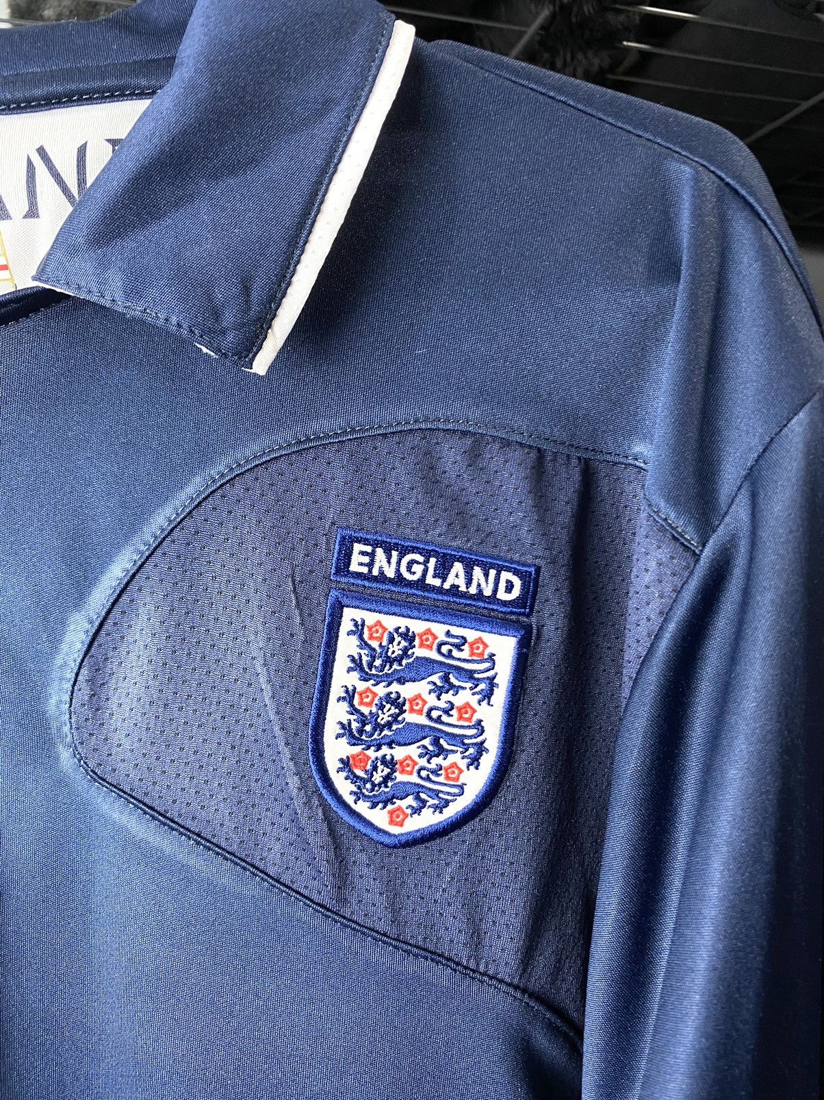 Umbro Vintage 00’s Umbro England Soccer Jersey T Shirt Size US L / EU 52-54 / 3 - 5 Thumbnail