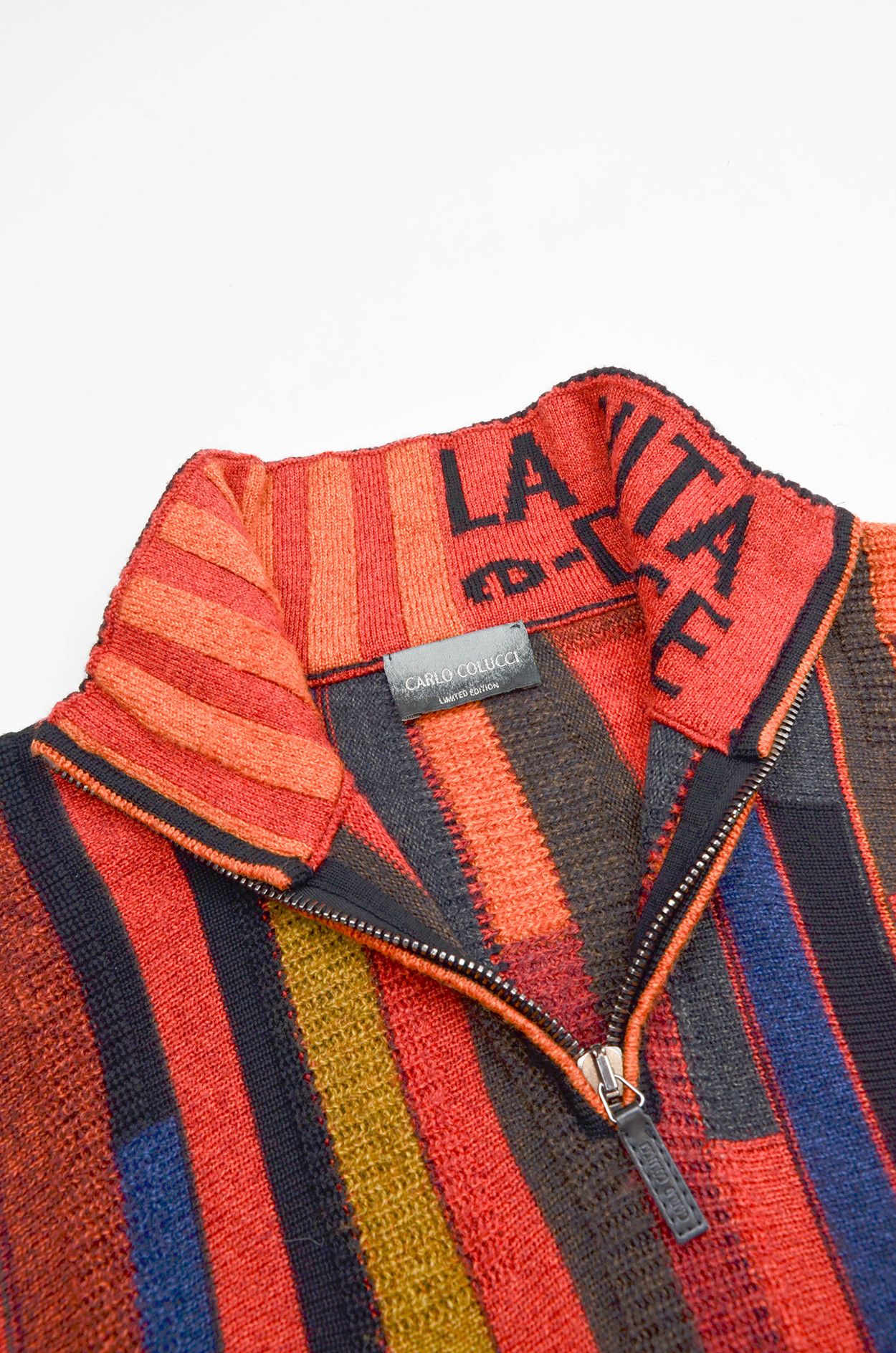 CARLO COLUCCI Vintage Sweater La Vita E Dolce