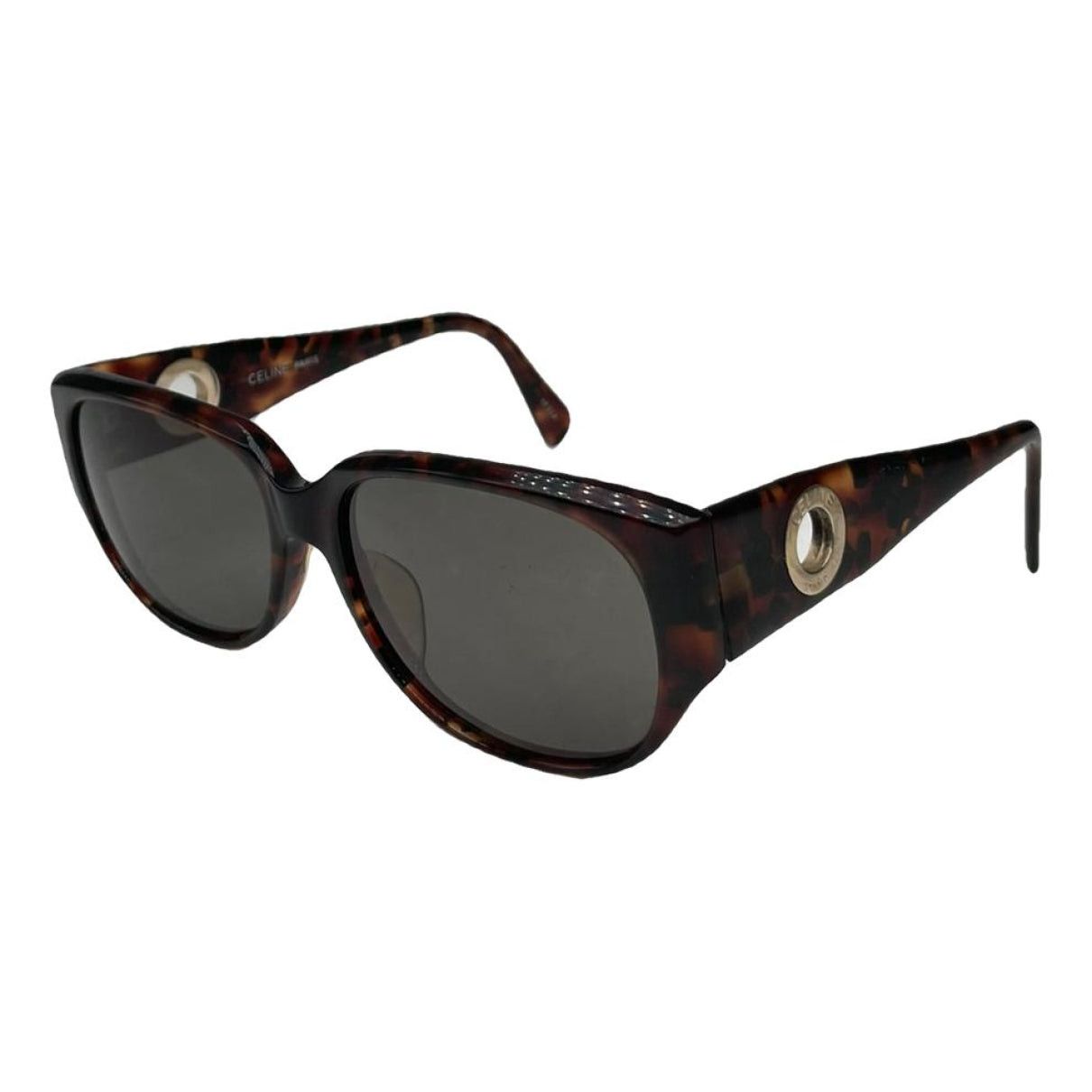 Celine Brown Plastic Sunglasses Size ONE SIZE - 1 Thumbnail