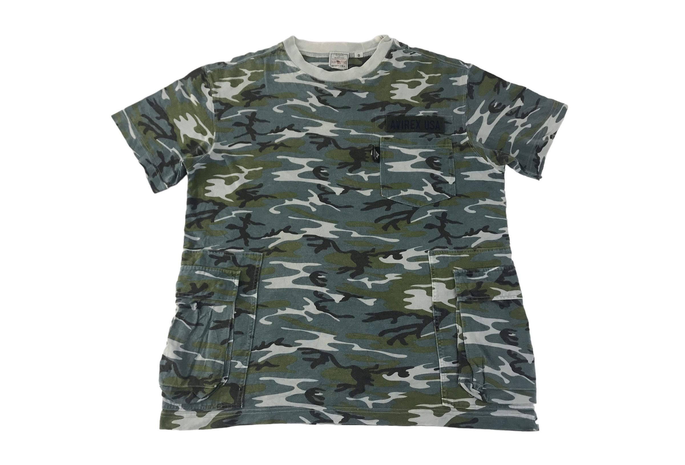 Avirex Avirex USA Army Camo Single Pocket Printed Logo Size US M / EU 48-50 / 2 - 1 Thumbnail