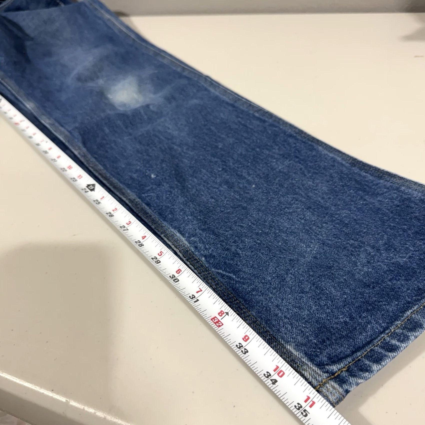 Carhartt Carhartt Jeans Men's 34x36 Blue Denim B234 Relaxed Fit Workwear Grunge Jeans Regular 34 Blue 5-Pocket Denim Carhartt B17 Straight Mens Size US 34 / EU 50 - 3 Thumbnail