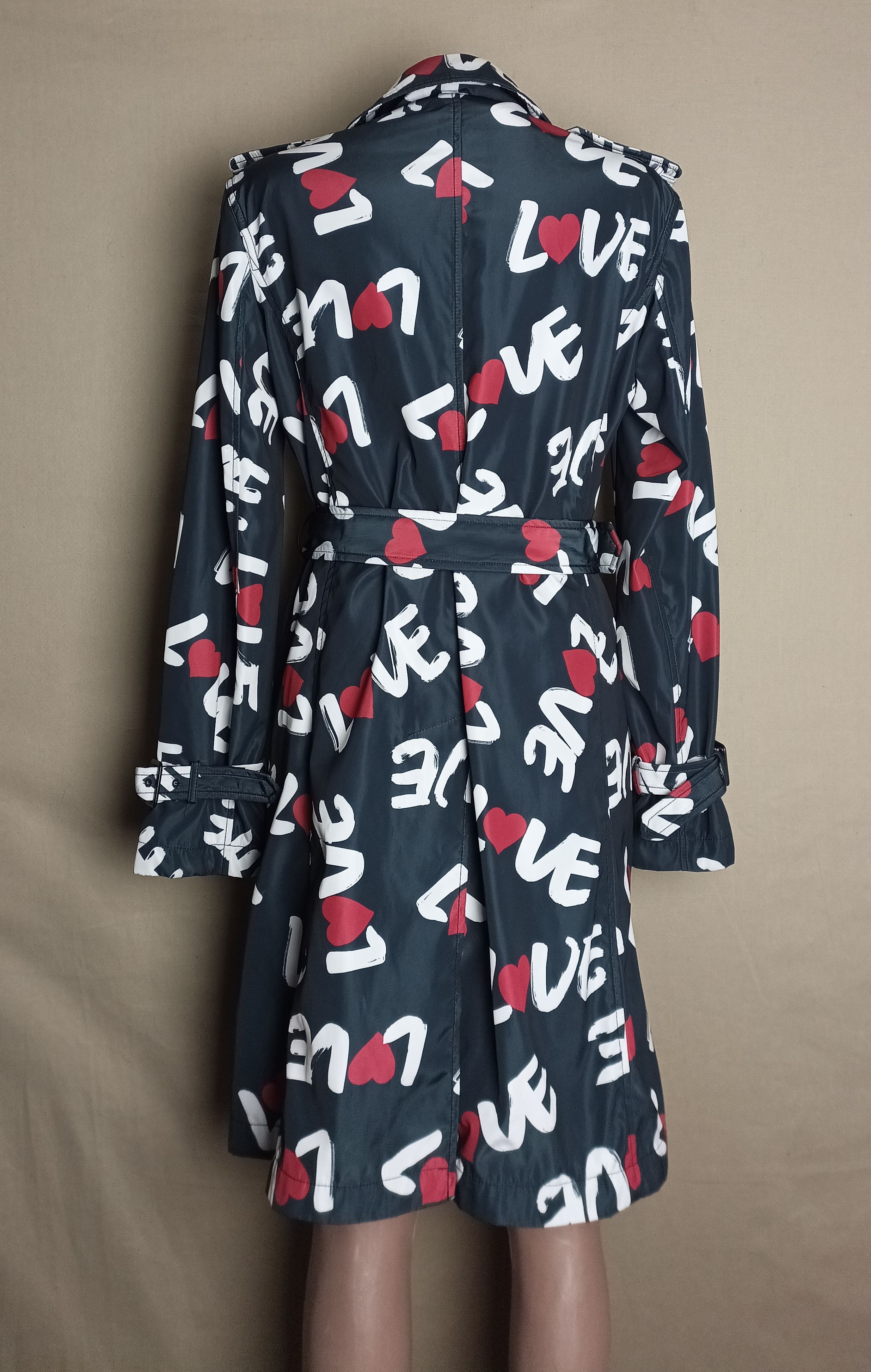 Love Moschino × Moschino Love Moschino Women Trench Coat Love Logo Size IT42 US6 Size M / US 6-8 / IT 42-44 - 3 Thumbnail