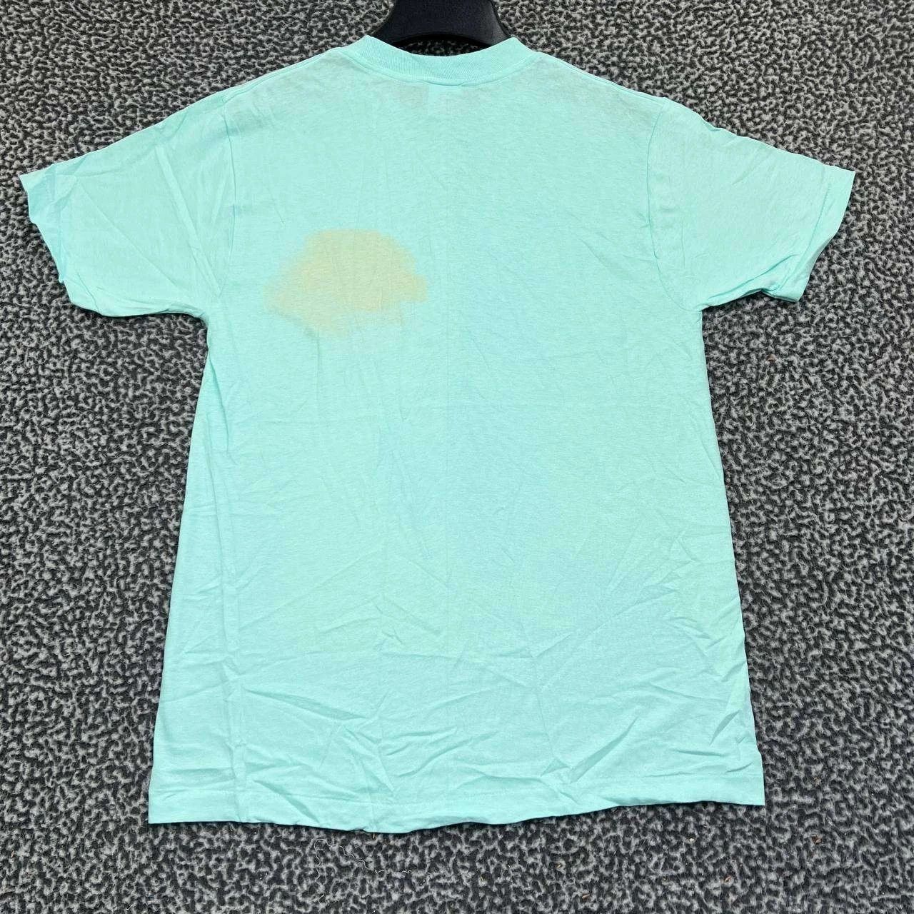 Anvil Vintage Circle Bell Shirt Men Medium Blue Anvil Short Sleeve Size US M / EU 48-50 / 2 - 2 Thumbnail