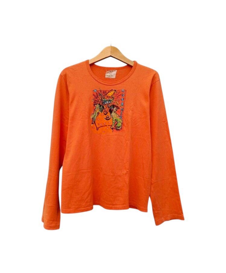 Hysteric Glamour × Japanese Brand × Vintage Vintage Hysteric Glamour Queenie Long Sleeve Tshirt Size US M / EU 48-50 / 2 - 1 Thumbnail
