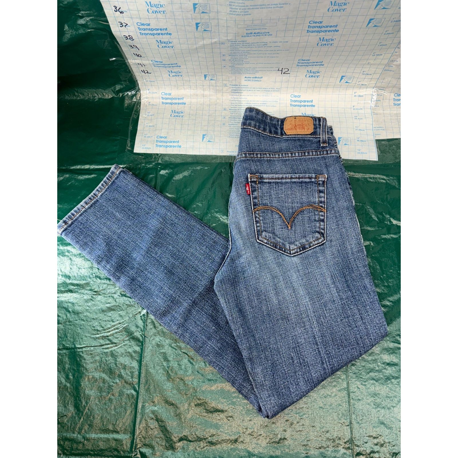 Levi's Levi's Original Jean Size 8S/C Medium Wash Skinny Denim Size 30" / US 8 / IT 44 - 7 Thumbnail