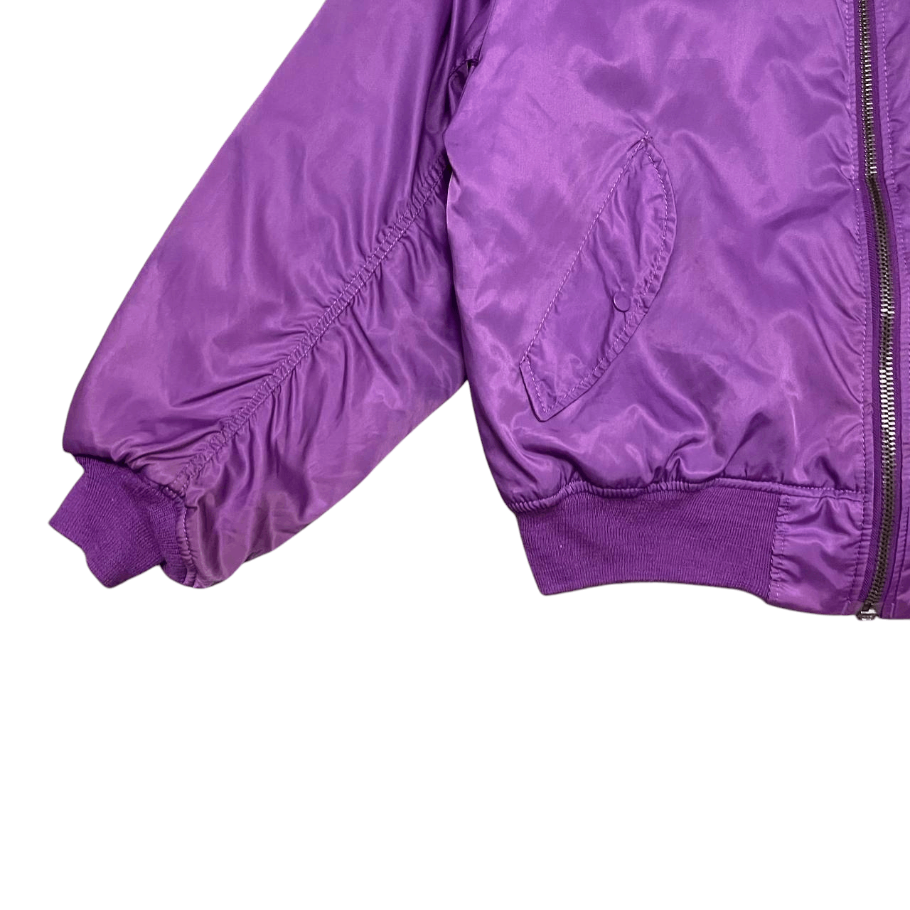 Japanese Brand 🟣 Rare Japanese Brand Bomber Jacket Vintage Size US L / EU 52-54 / 3 - 3 Thumbnail