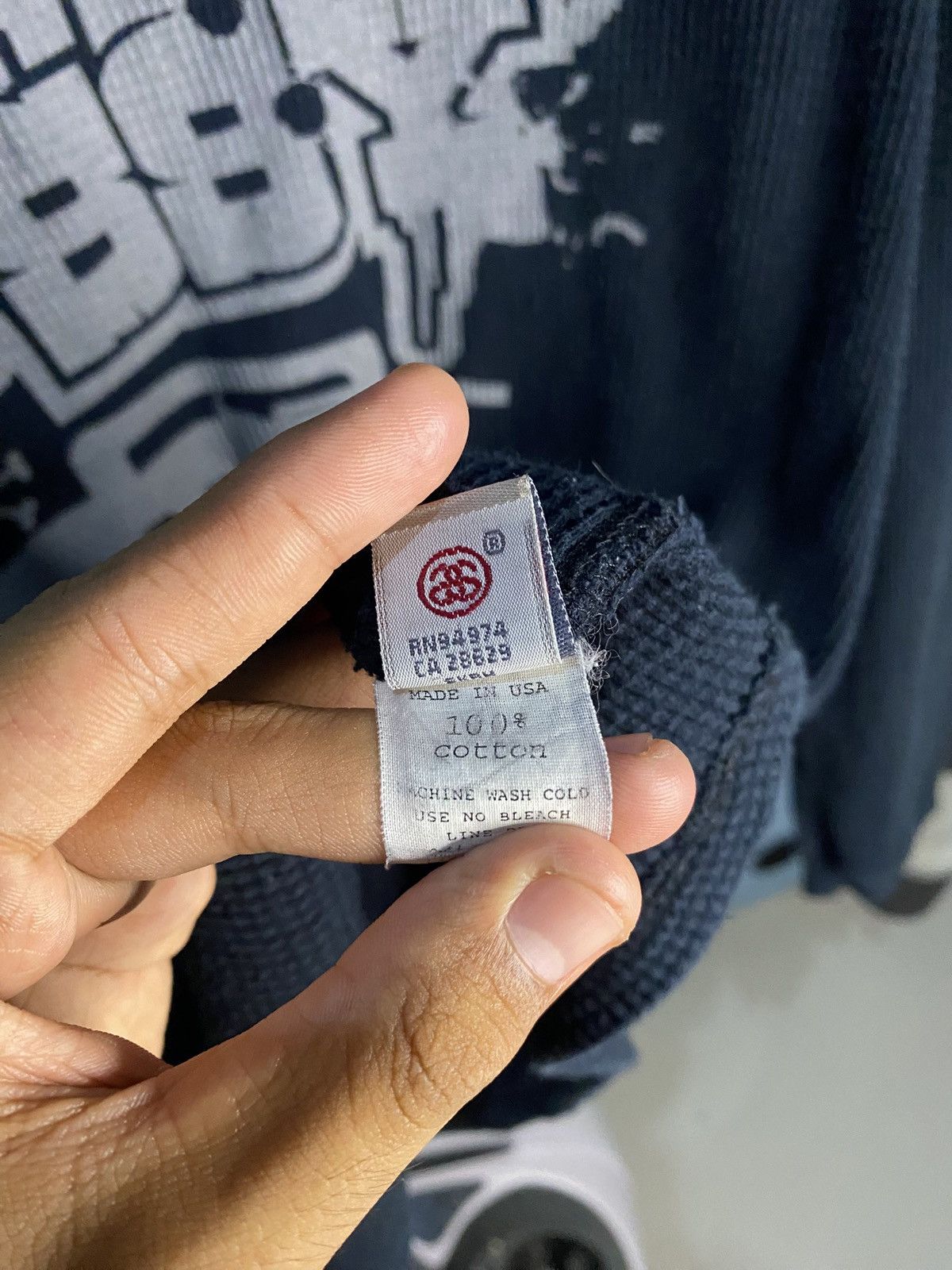 Stussy stussy unity is our force waffle 90’s Size US L / EU 52-54 / 3 - 3 Thumbnail