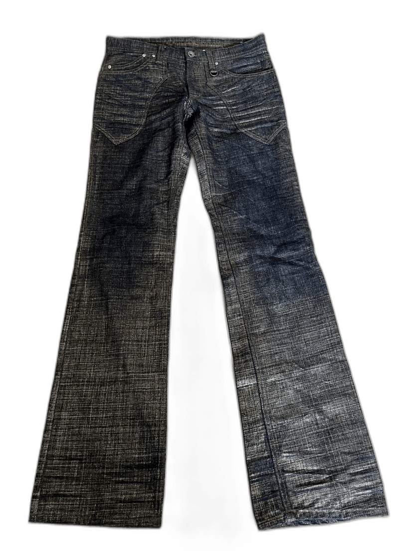 Yohji Yamamoto Vintage Style Dyed Denim Pants-2506 Size 31" - 1 Thumbnail