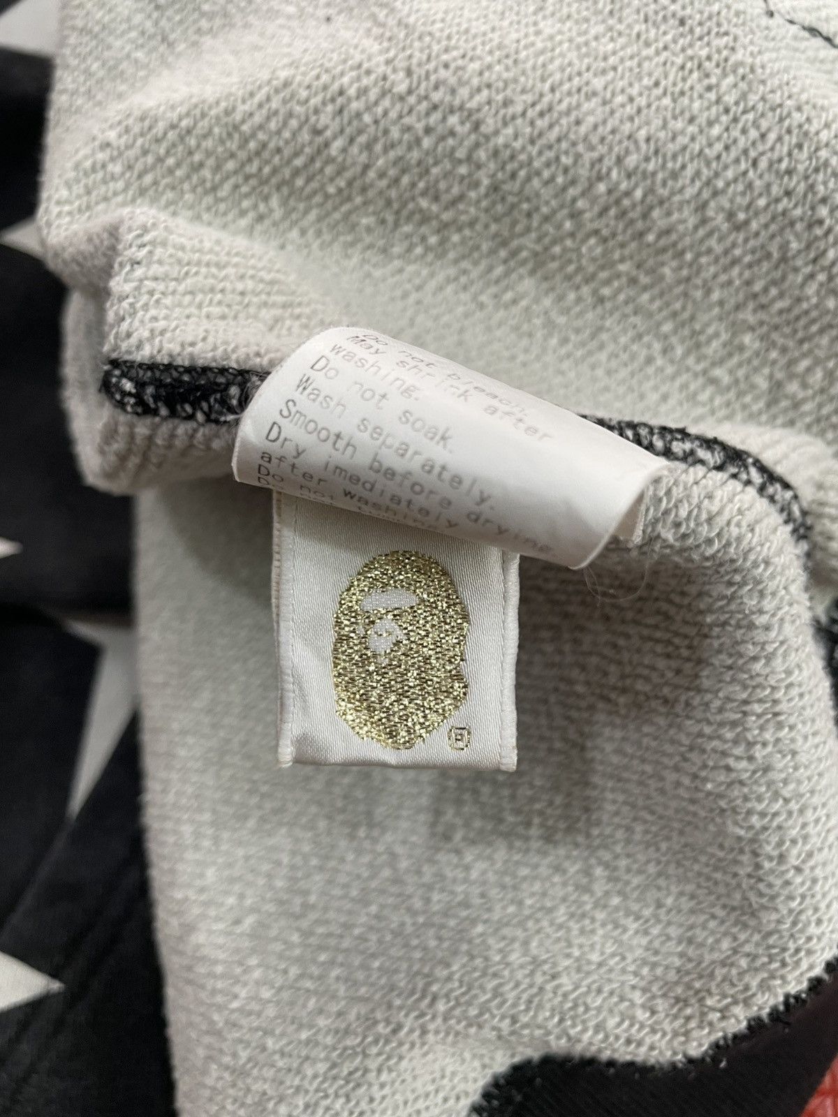 Bape BAPE Sta Pattern black white Hoodie zip Size XS / US 0-2 / IT 36-38 - 11 Thumbnail