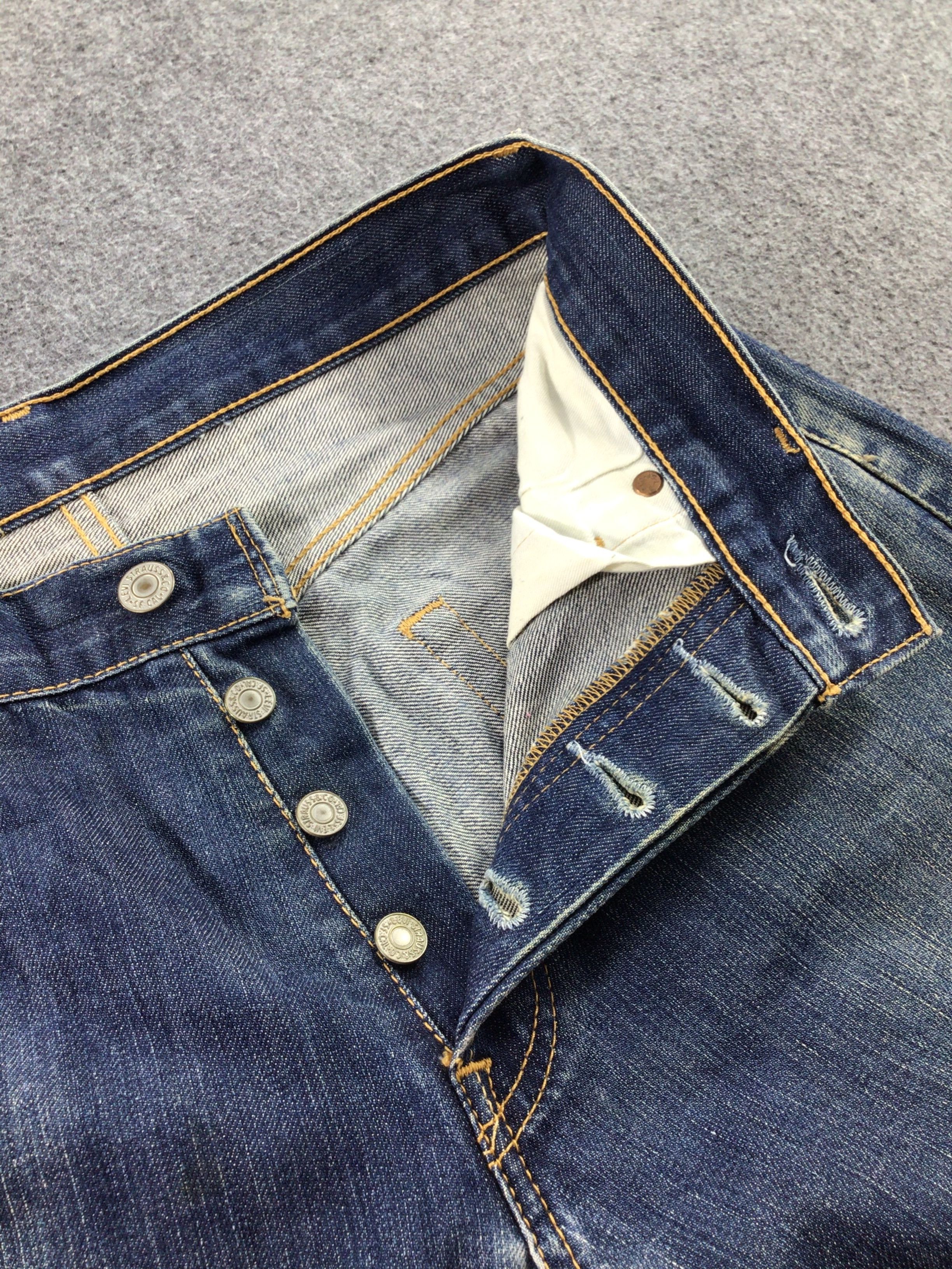 Levi's Vintage 90s Levis 501 Jeans-JM577 Size US 29 - 8 Thumbnail