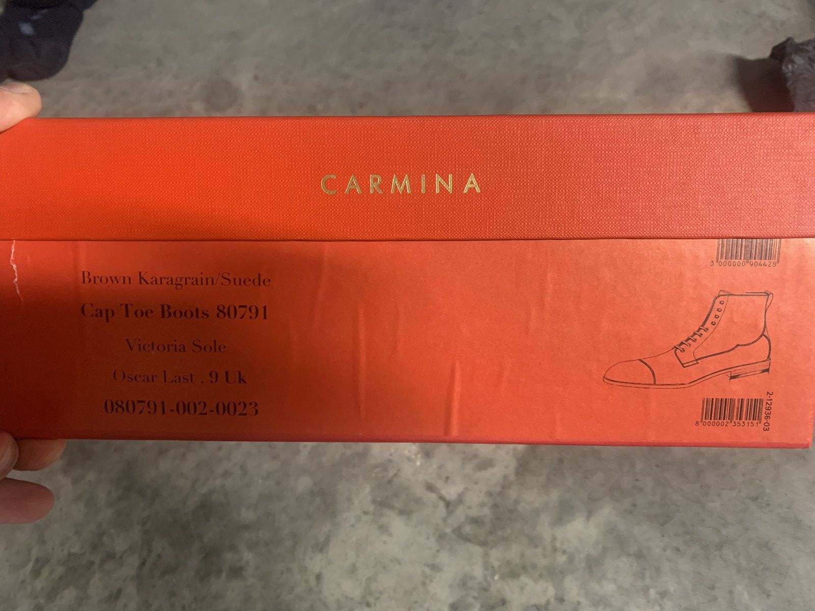 Carmina Brown Karagrain Boots Size US 10 / EU 43 - 5 Thumbnail