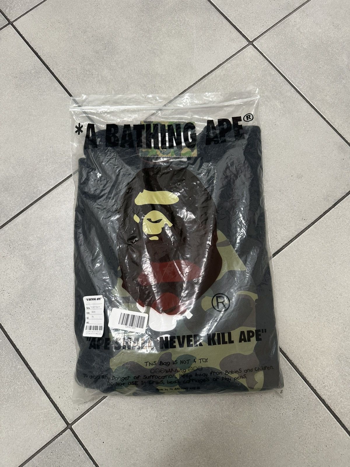 Bape Bape camo crewneck Size US XXL / EU 58 / 5 - 12 Thumbnail