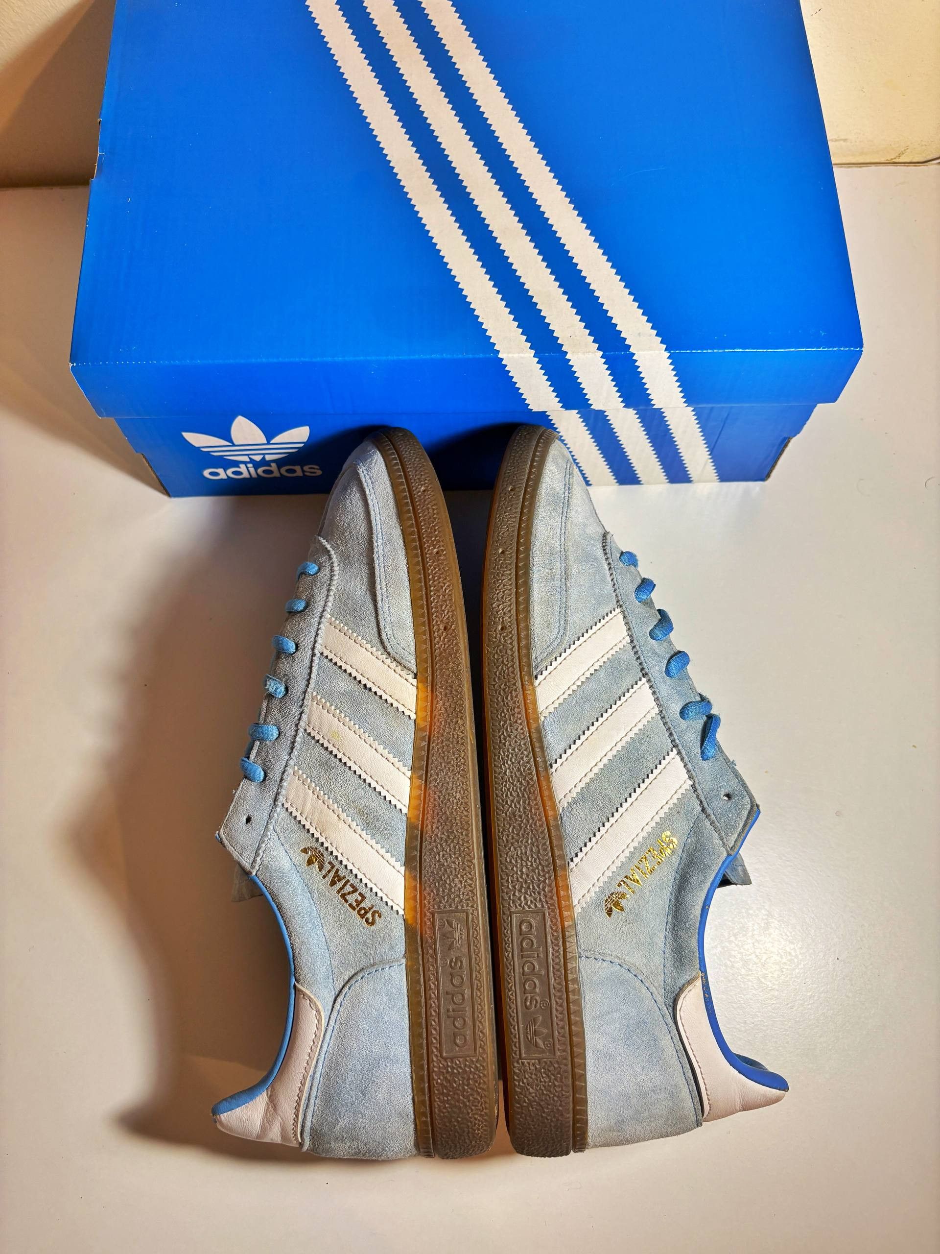 Adidas Adidas Handball Spezial "Light Blue" Size US 10 / EU 43 - 11 Thumbnail