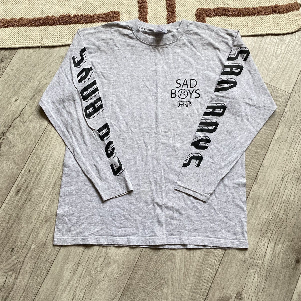 Sad Boys YUNG LEAN SAD BOYS 2001 JAPAN SYMBOLS LONG SLEEVE T SHIRT Size US M / EU 48-50 / 2 - 1 Thumbnail