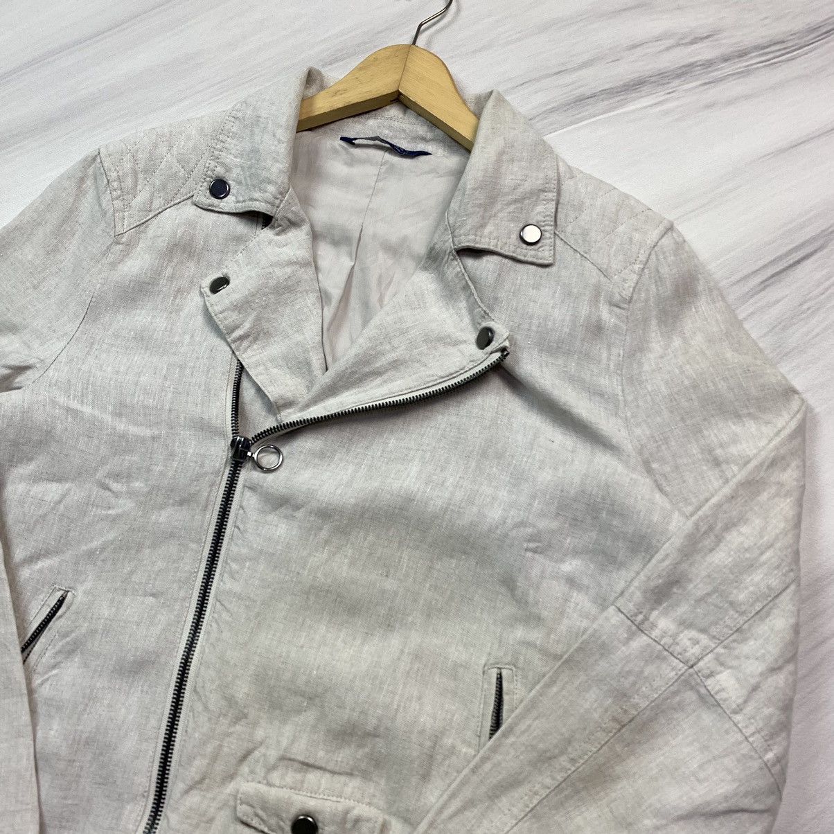 Zara Zaraman canvas ramones jacket Size US M / EU 48-50 / 2 - 4 Thumbnail