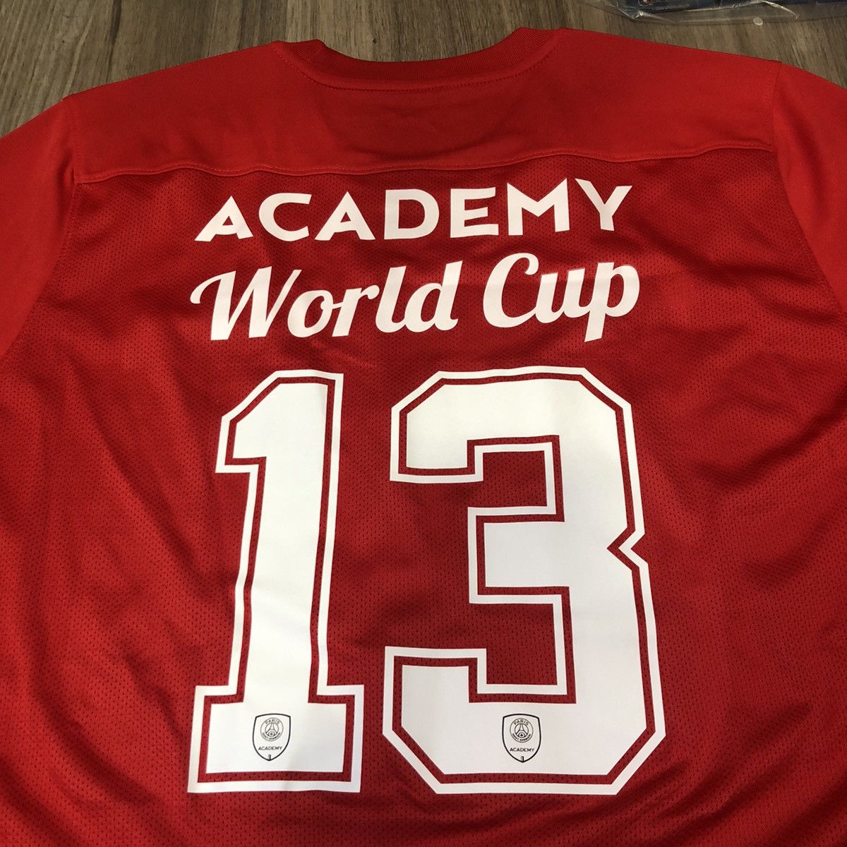Nike Academy world cup paris Hong Kong player issue shirt #13 Size US L / EU 52-54 / 3 - 6 Thumbnail
