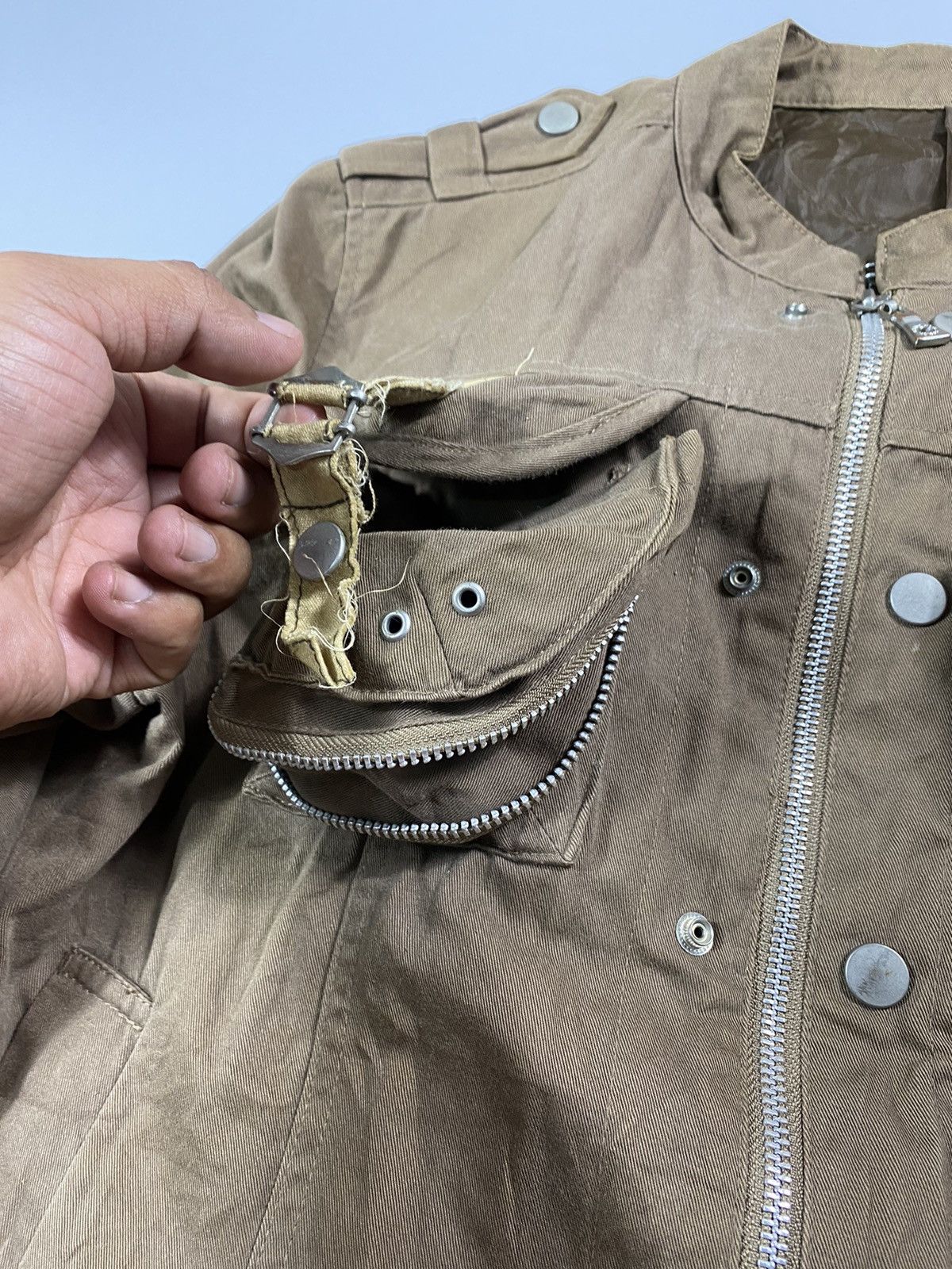 semanticdesign Avant Garde! Semantic Design- Cargo pockets zip up jacket Size US M / EU 48-50 / 2 - 8 Thumbnail