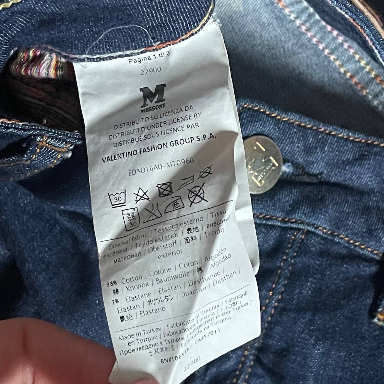 Missoni Missoni Denim Pants Size US 32 / EU 48 - 4 Thumbnail