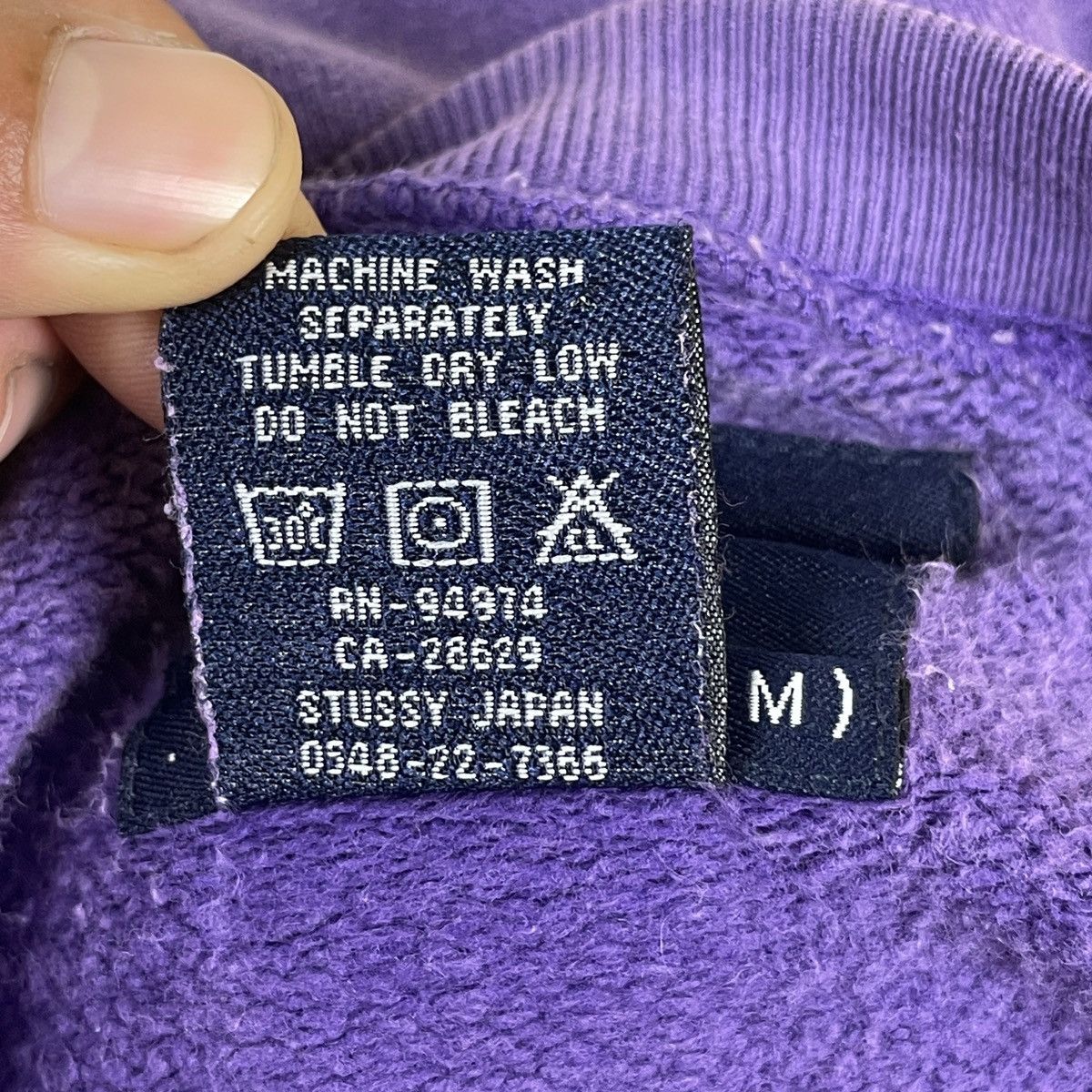 Stussy Vintage Stussy Japan Sweatshirt Size US M / EU 48-50 / 2 - 13 Thumbnail