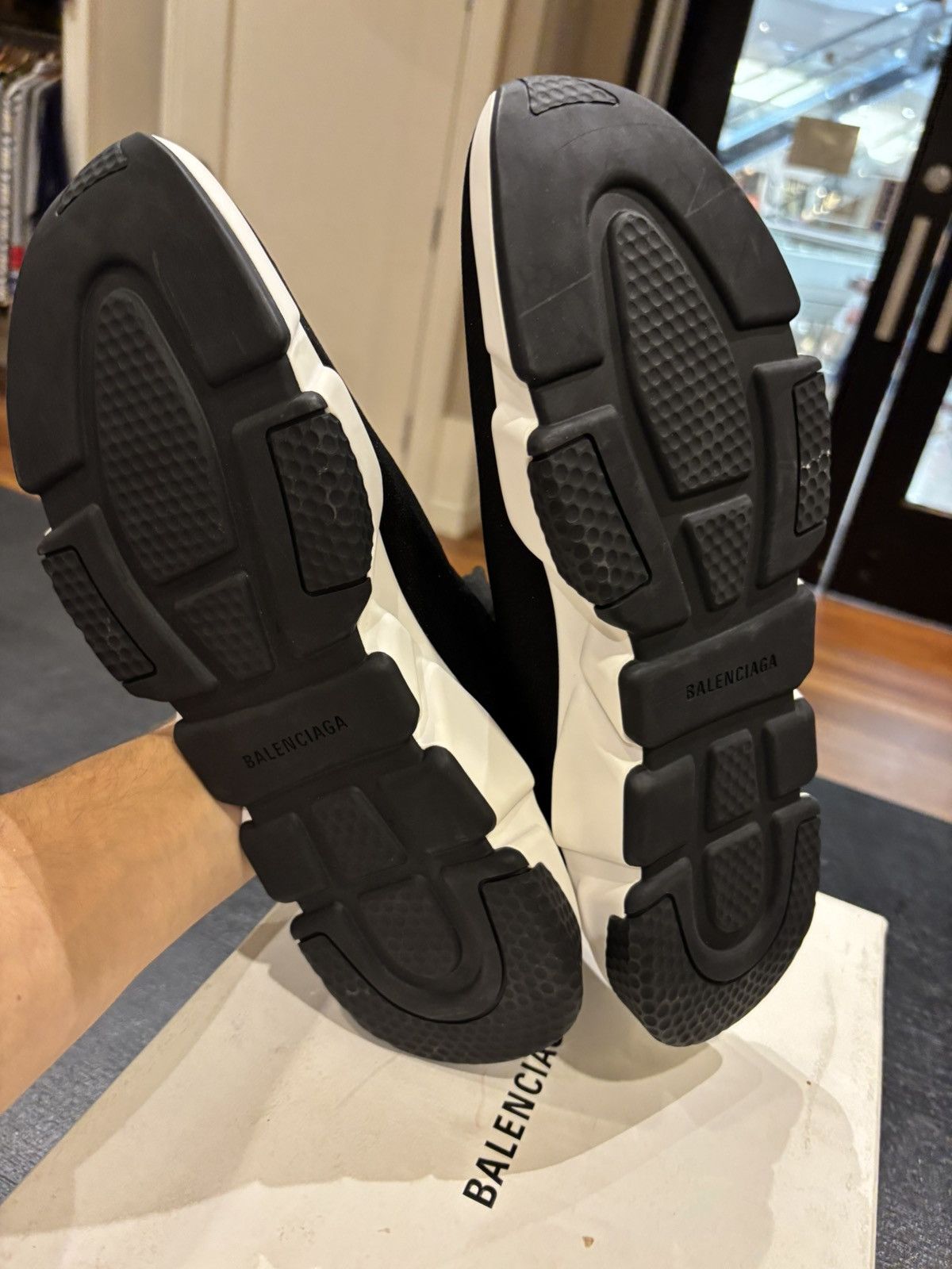 Balenciaga Balenciaga Sock Runner Black Size US 13 / EU 46 - 5 Thumbnail