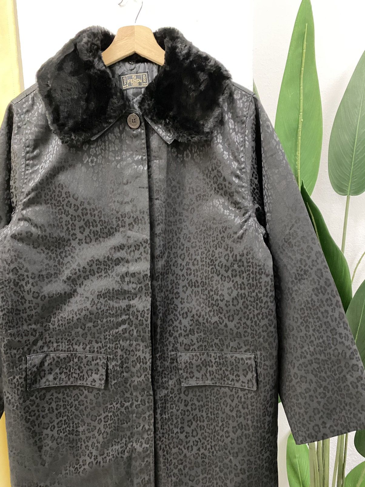 Fendi Rare Vintage Fendi Leopard Parka Jacket Size US M / EU 48-50 / 2 - 5 Thumbnail